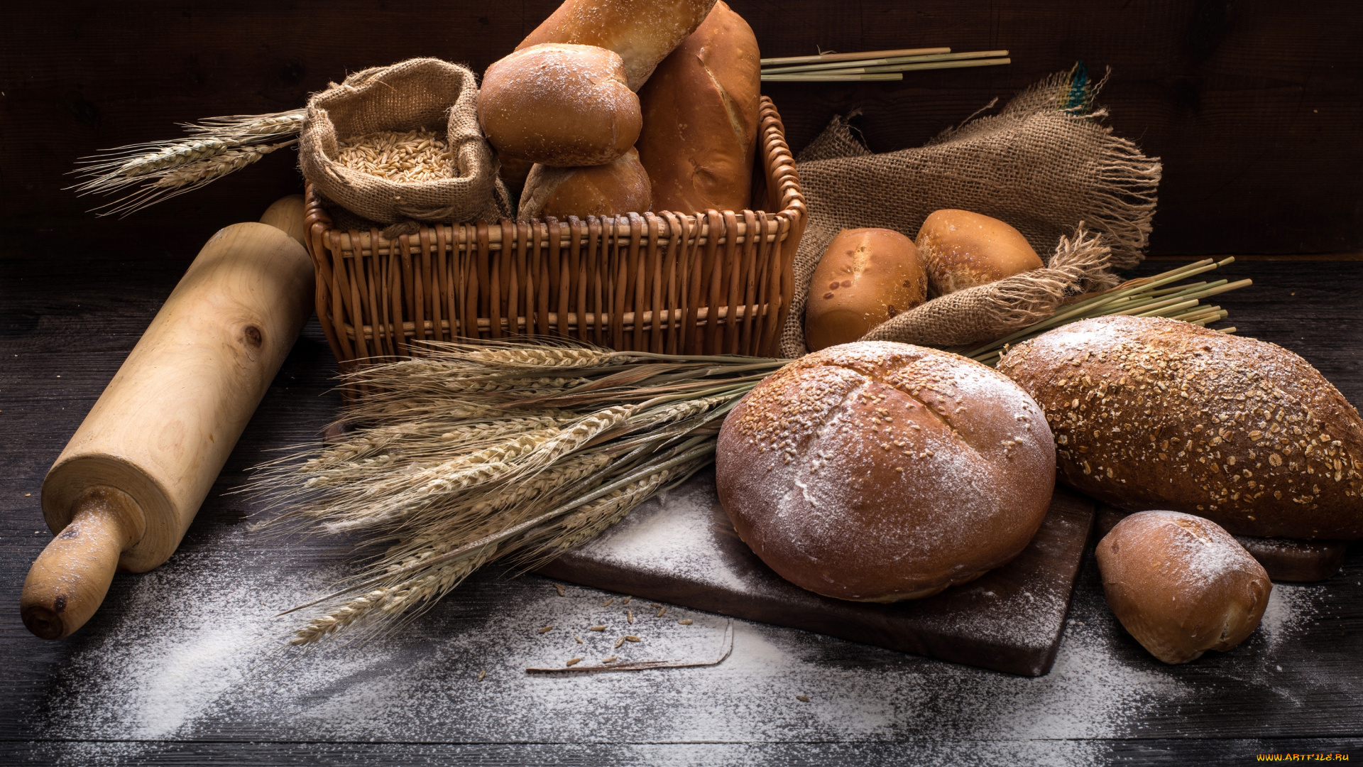 еда, хлеб, , выпечка, выпечка