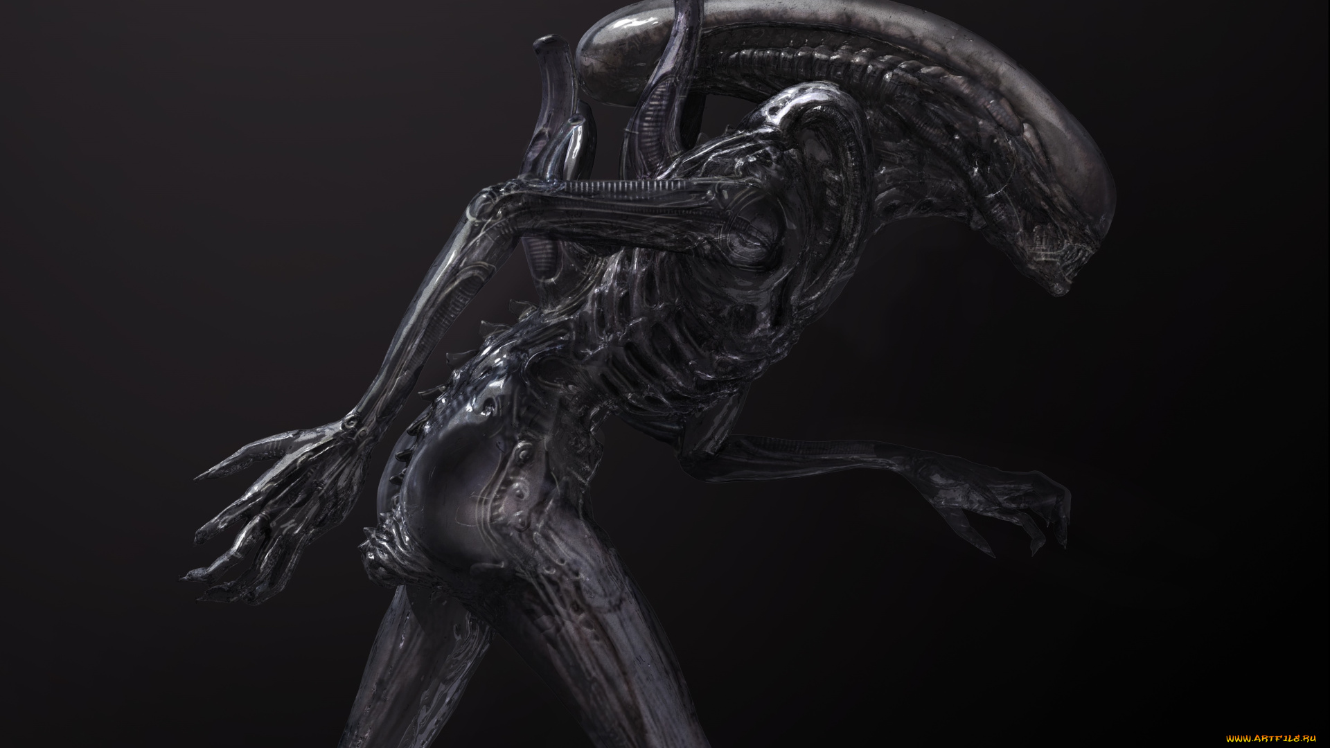 фэнтези, Чужой, , alien, film, death, brunette, movie