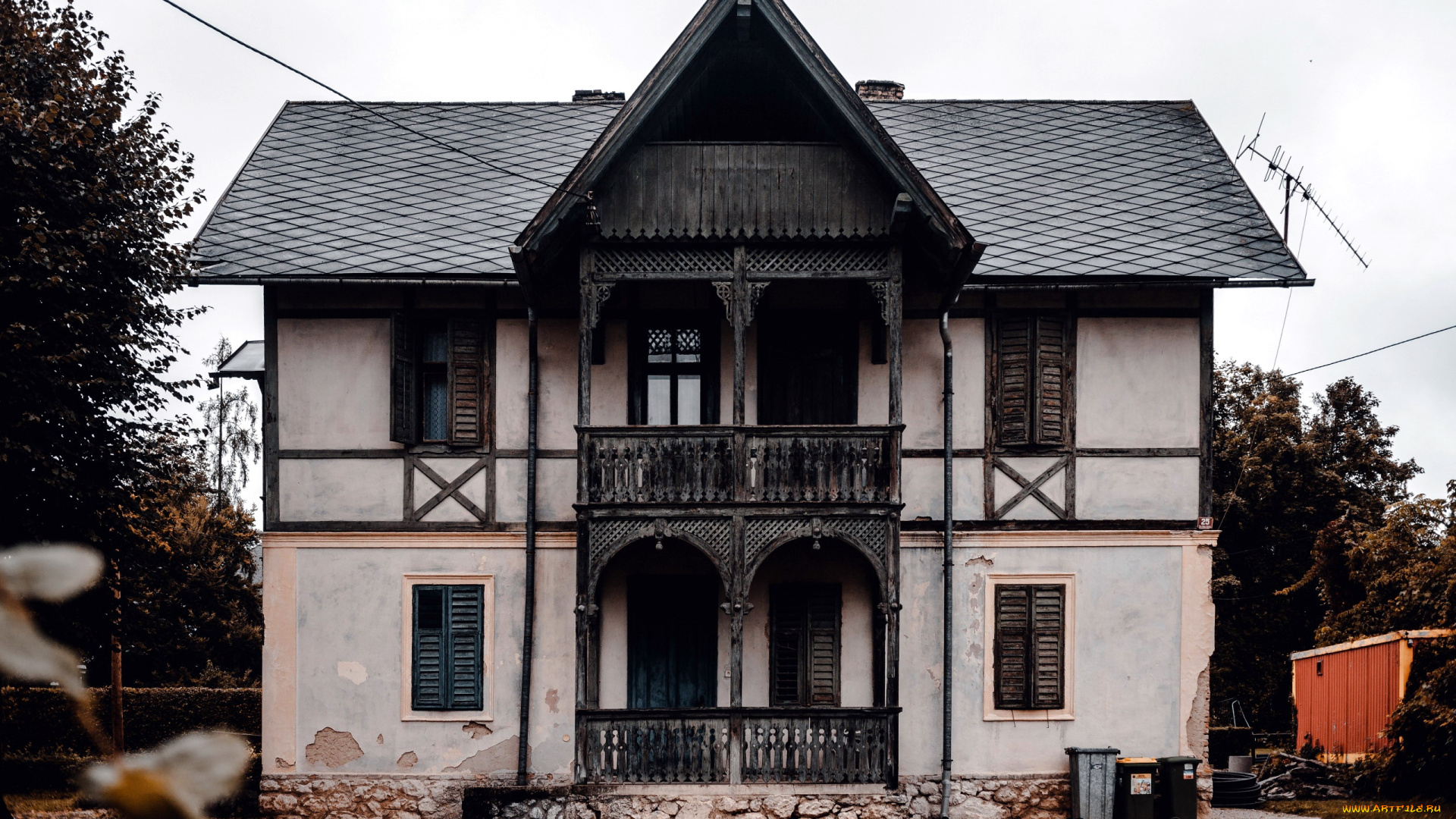 города, -, здания, , дома, старый, дом