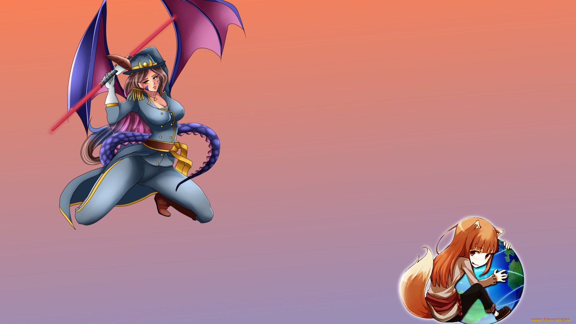 компьютеры, mozilla, firefox, девушка, фон, логотип, взгляд