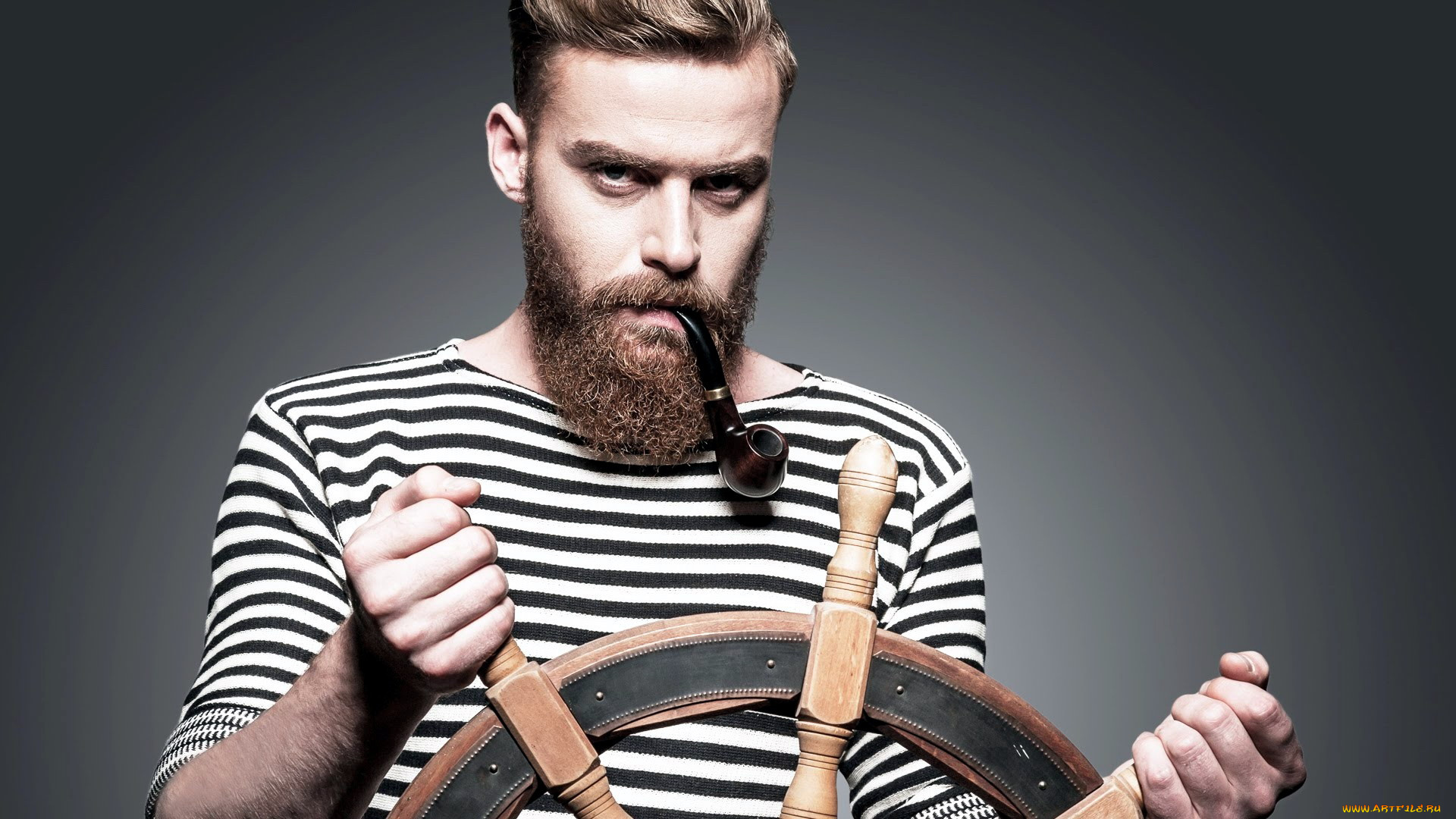 мужчины, -, unsort, бородка, трубка, штурвал, тельняшка