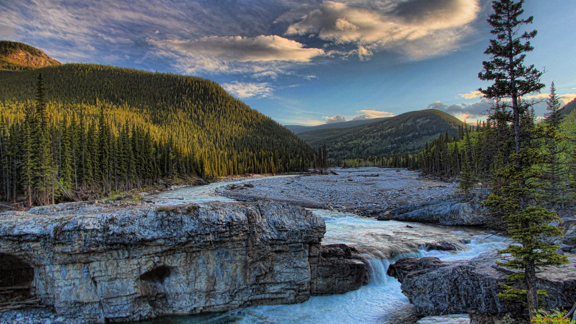 природа, реки, озера, простор