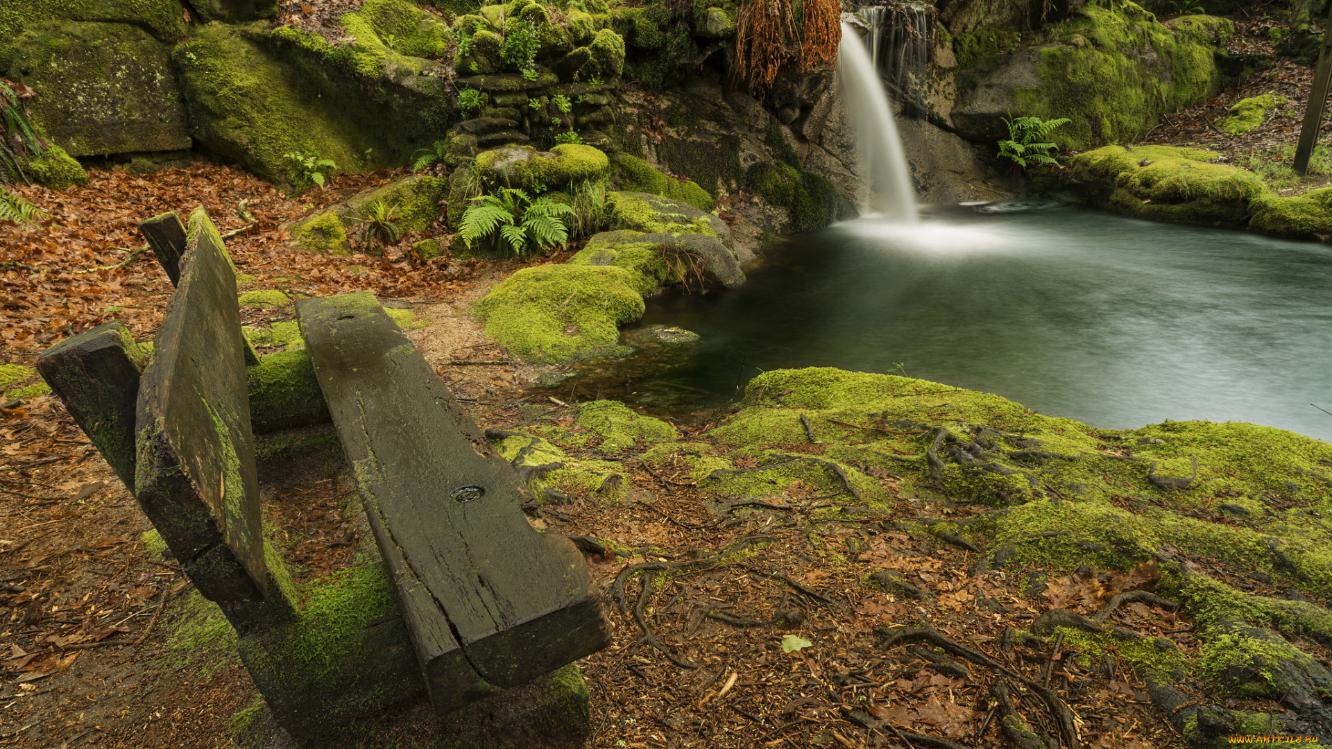 природа, водопады, простор