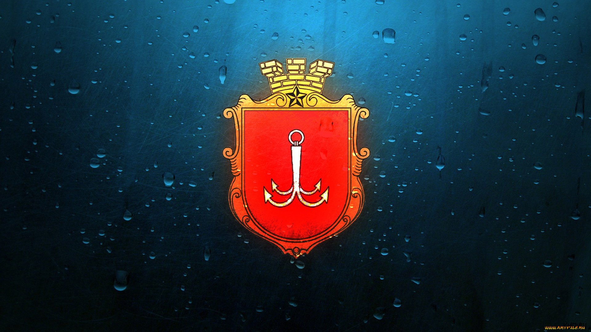 разное, флаги, , гербы, герб, капли, одесса, фон