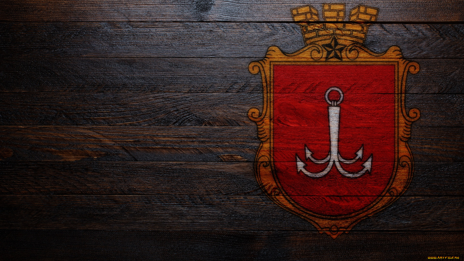 разное, флаги, , гербы, герб, одесса, фон, дерево