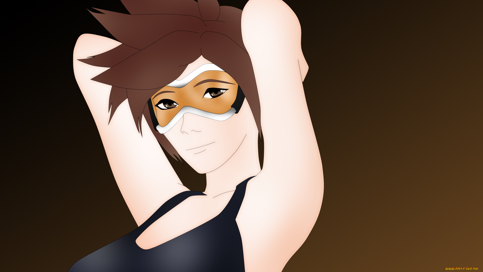 векторная, графика, девушки, , girls, девушка, взгляд, фон