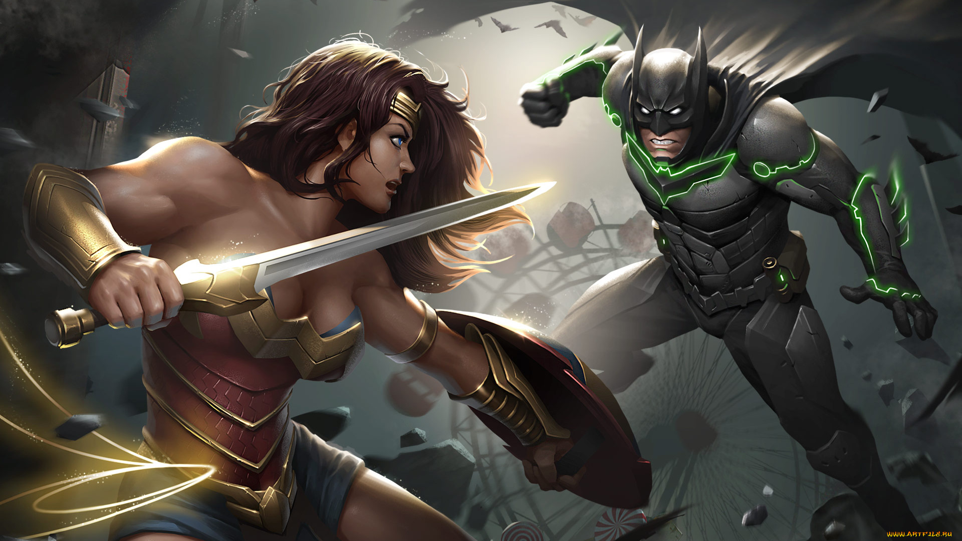 видео, игры, injustice, 2, injustice, 2