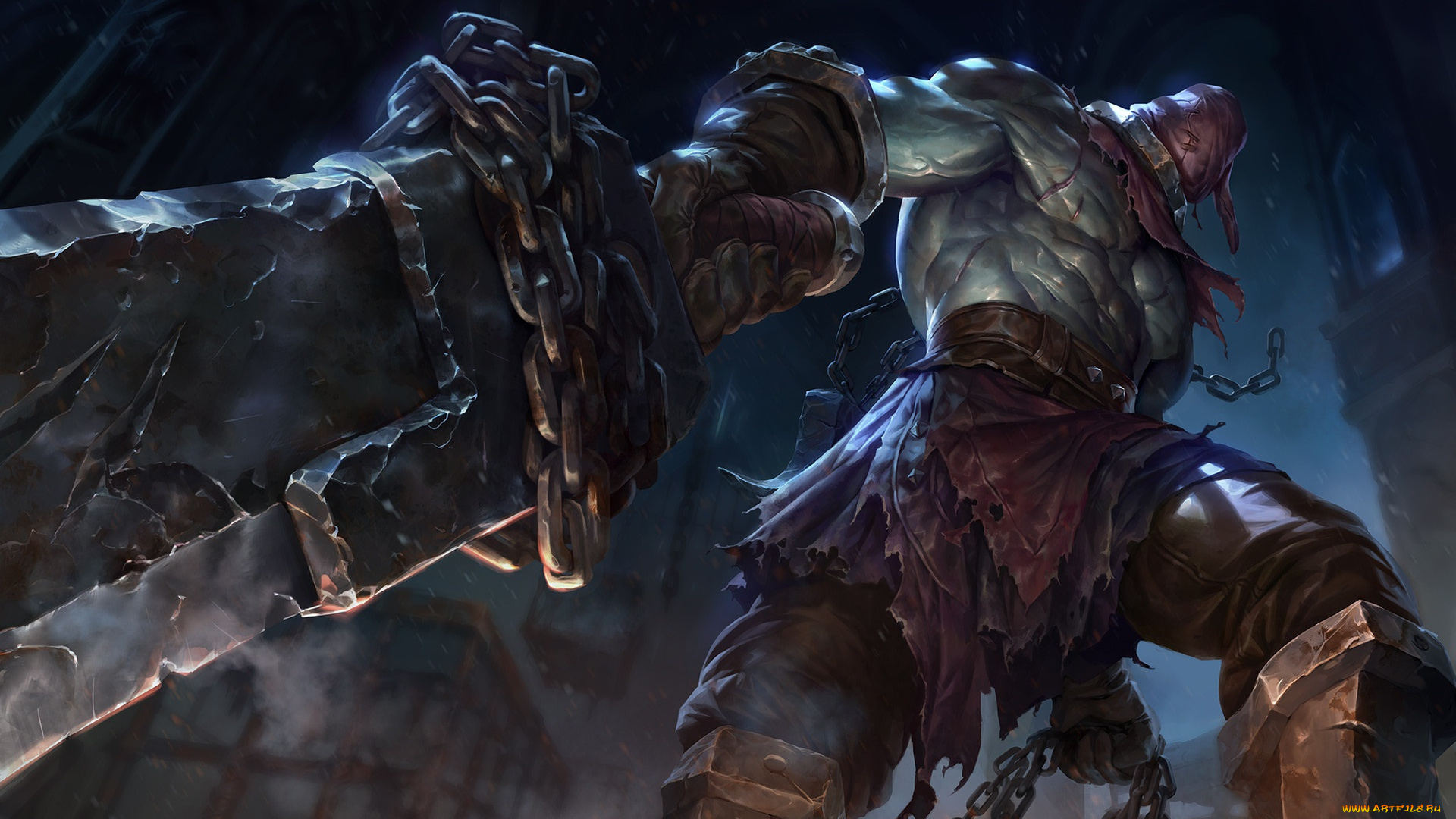 видео, игры, league, of, legends, игра, sixmorevodka, studio, tryndamere