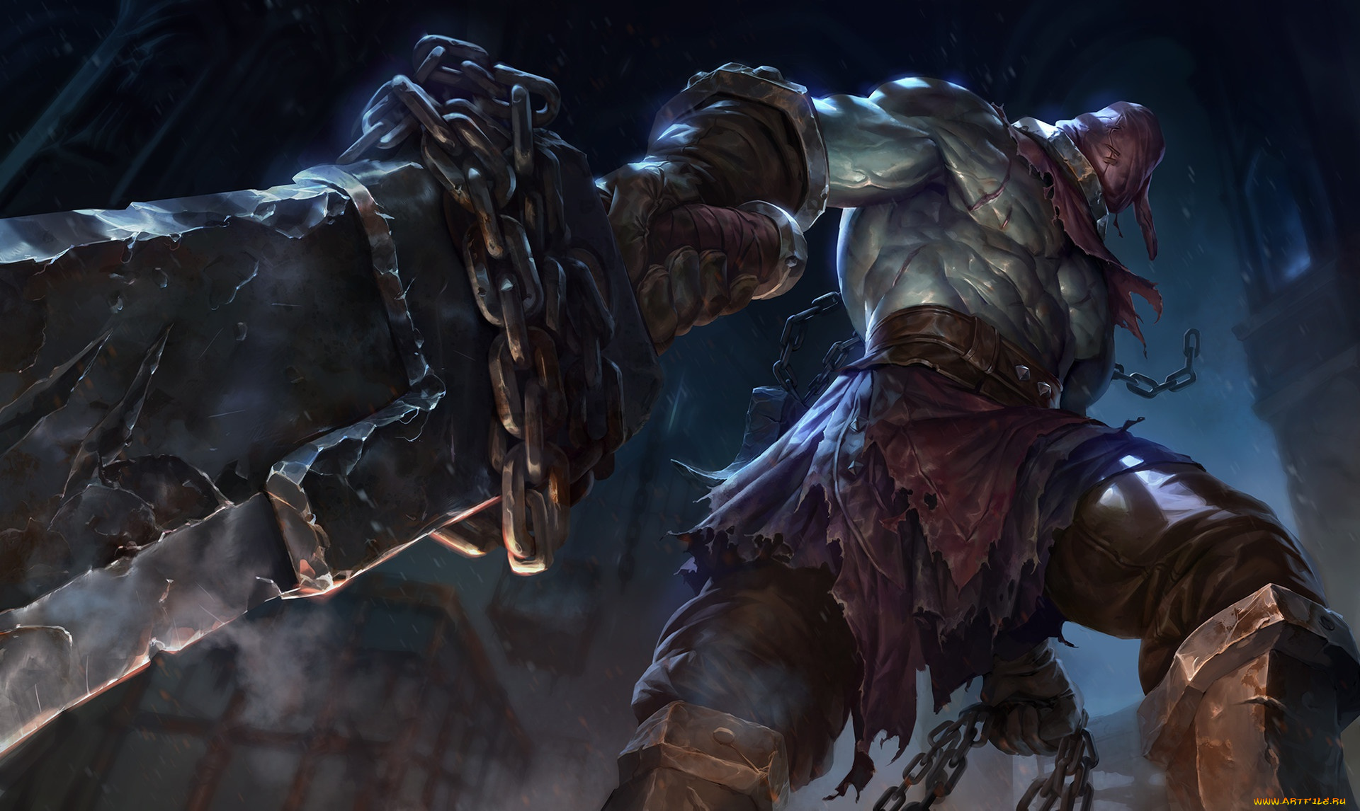 видео, игры, league, of, legends, игра, sixmorevodka, studio, tryndamere