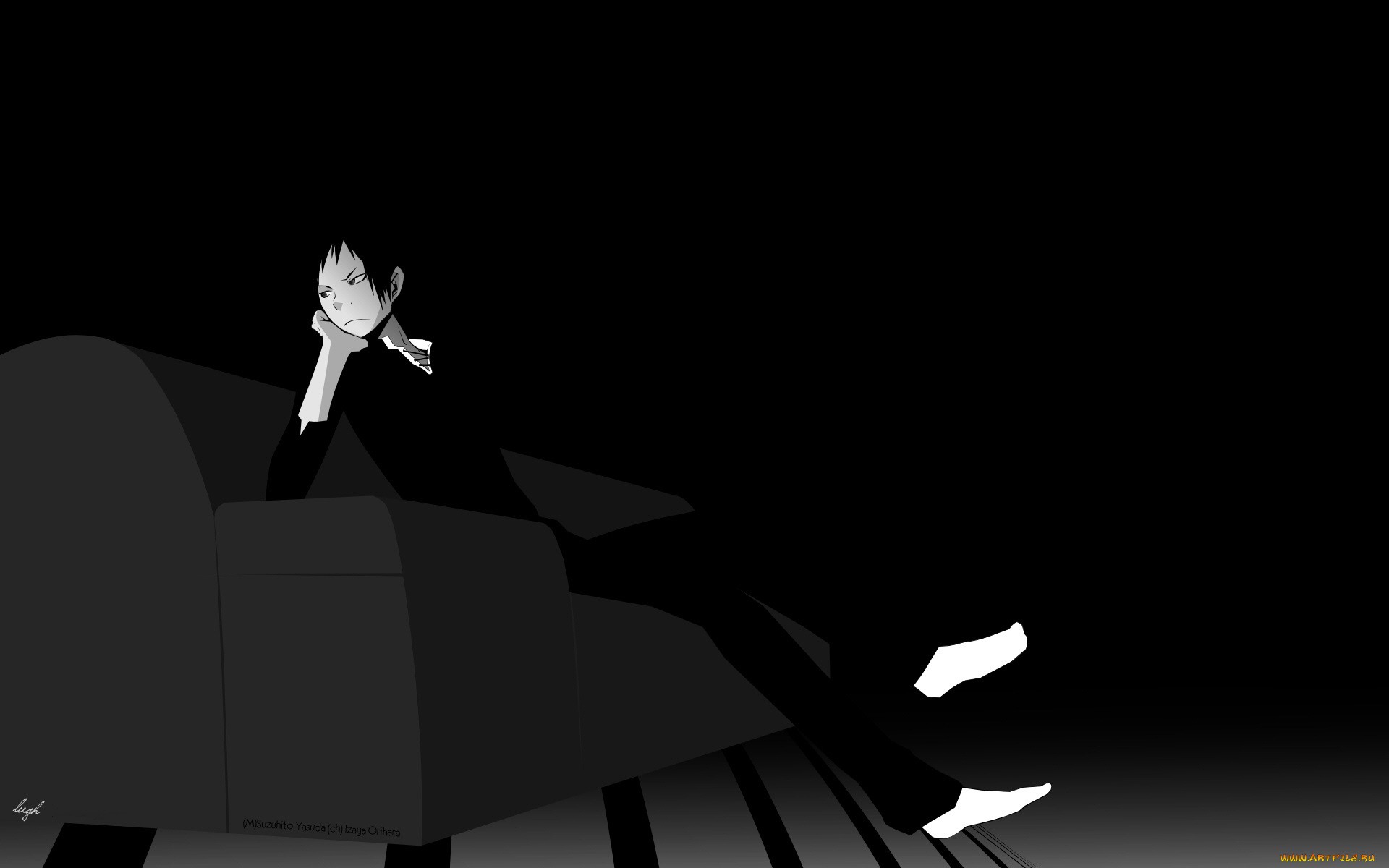 аниме, durarara, изая