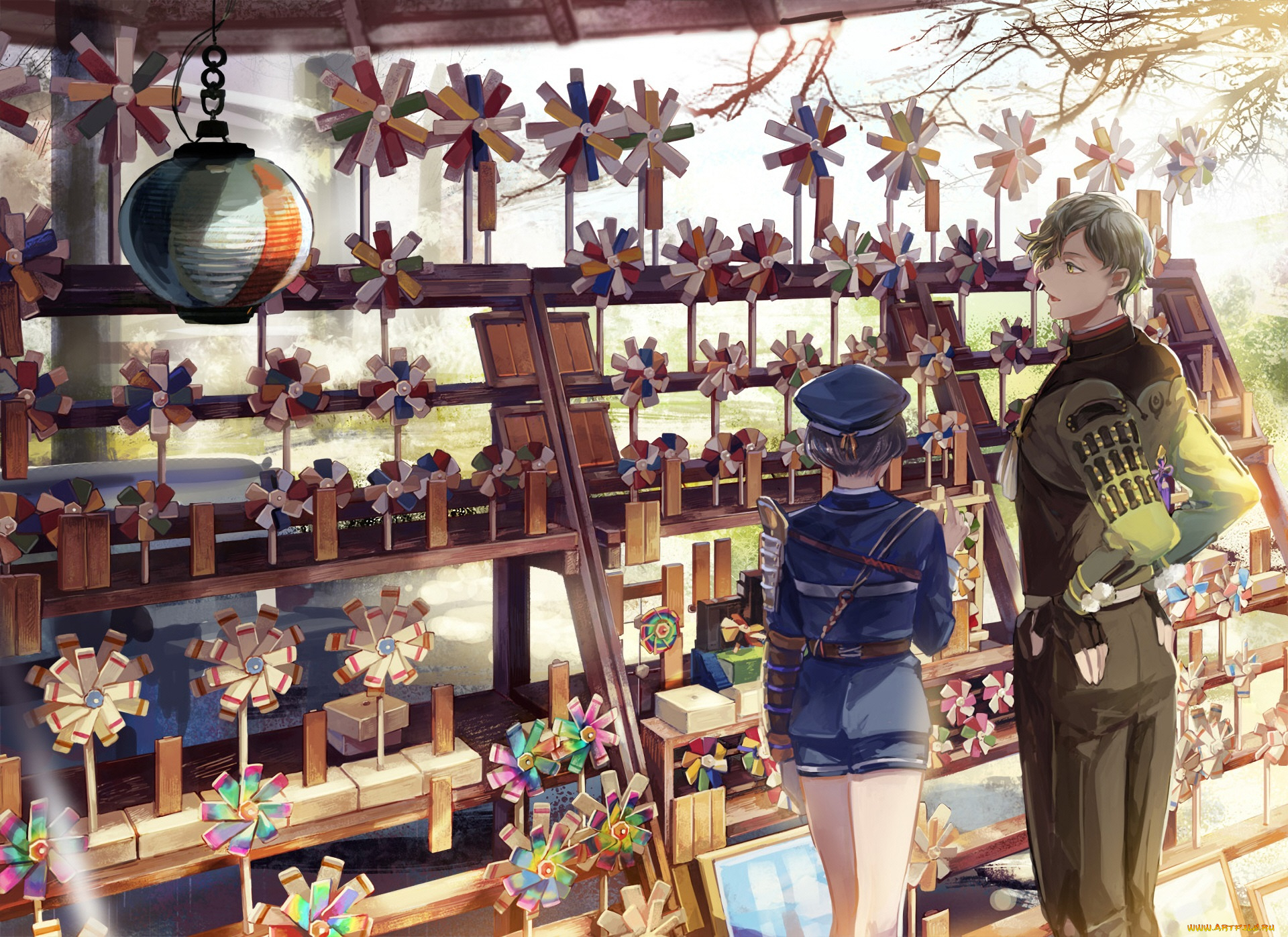 аниме, touken, ranbu, танец, мечей