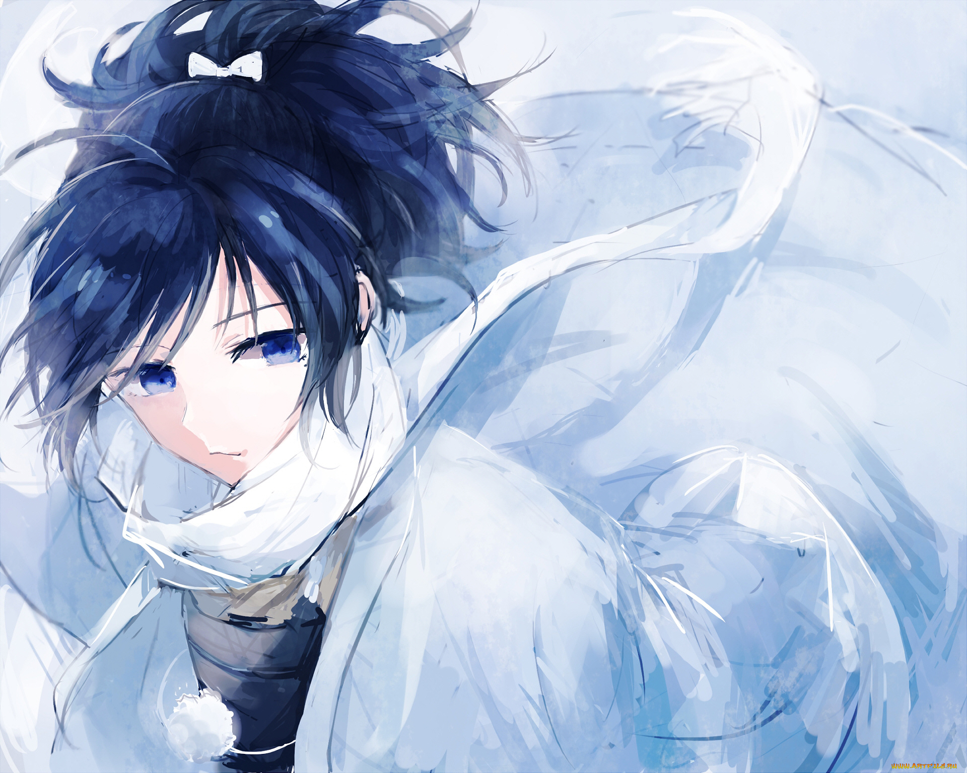 аниме, touken, ranbu, танец, мечей