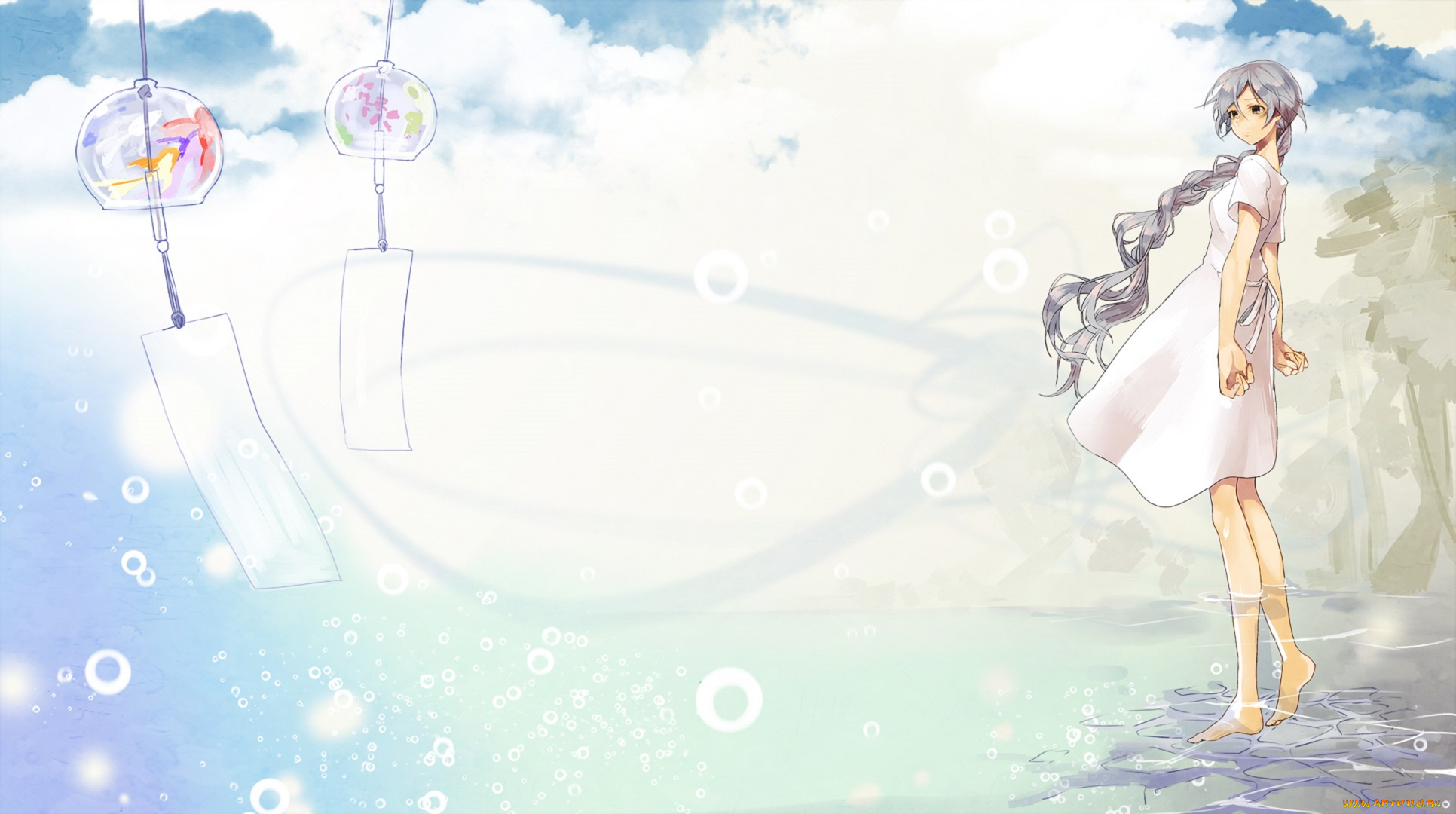 аниме, utau, девушка