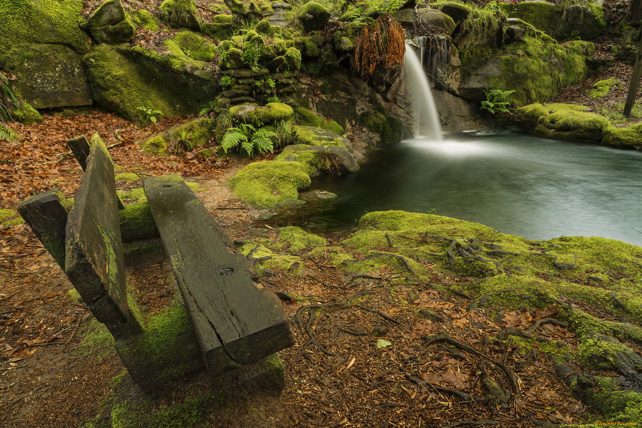 природа, водопады, простор