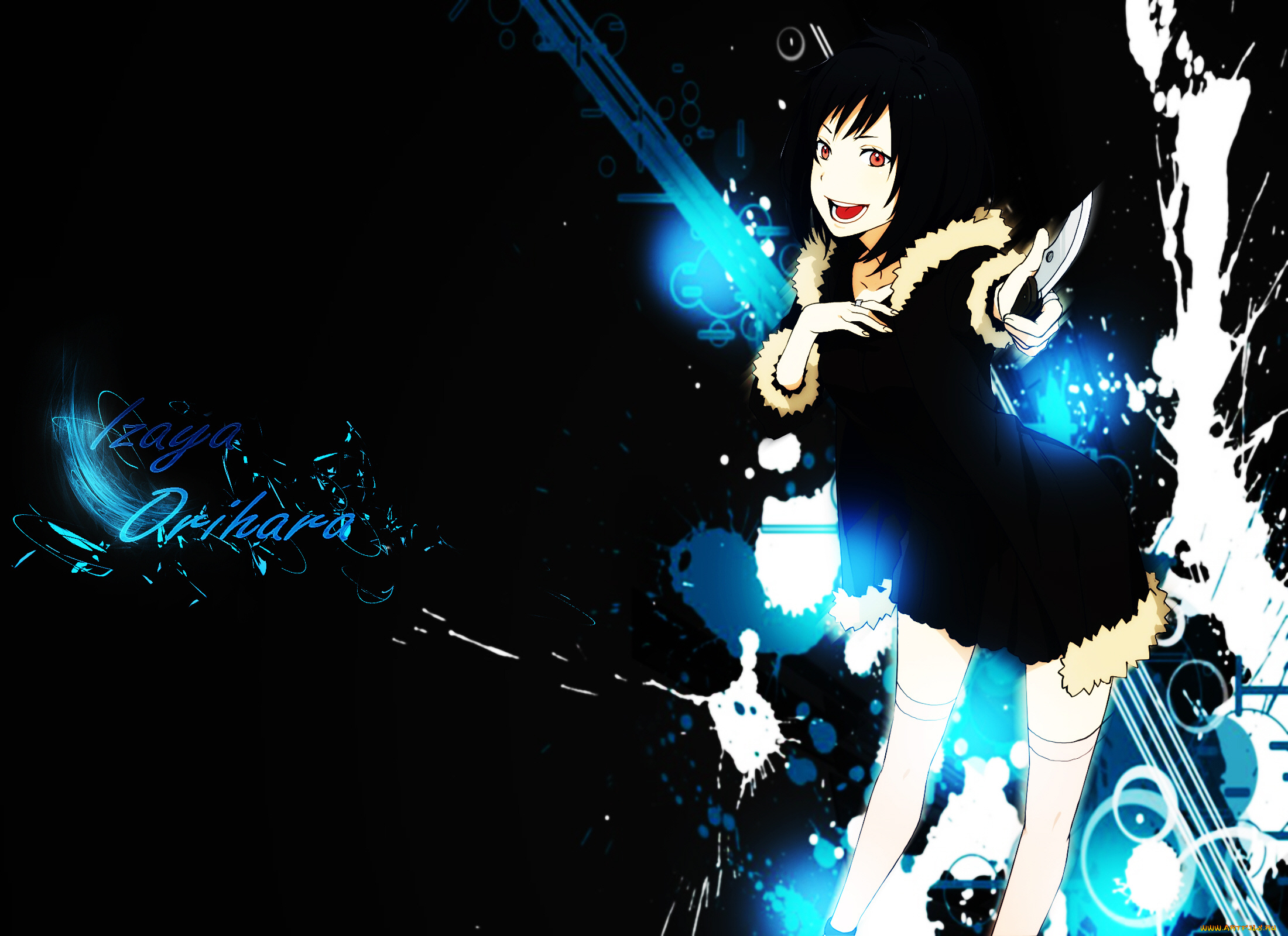 аниме, durarara, изая