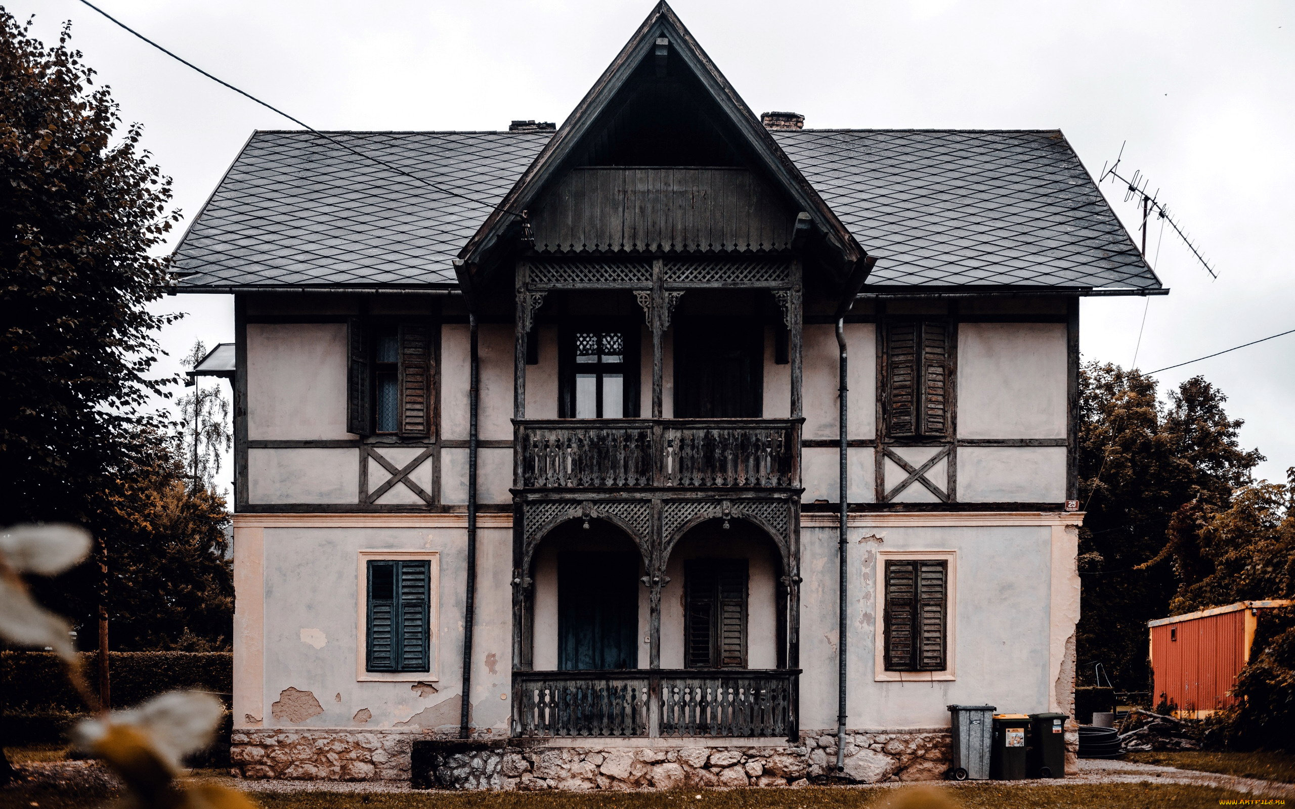 города, -, здания, , дома, старый, дом