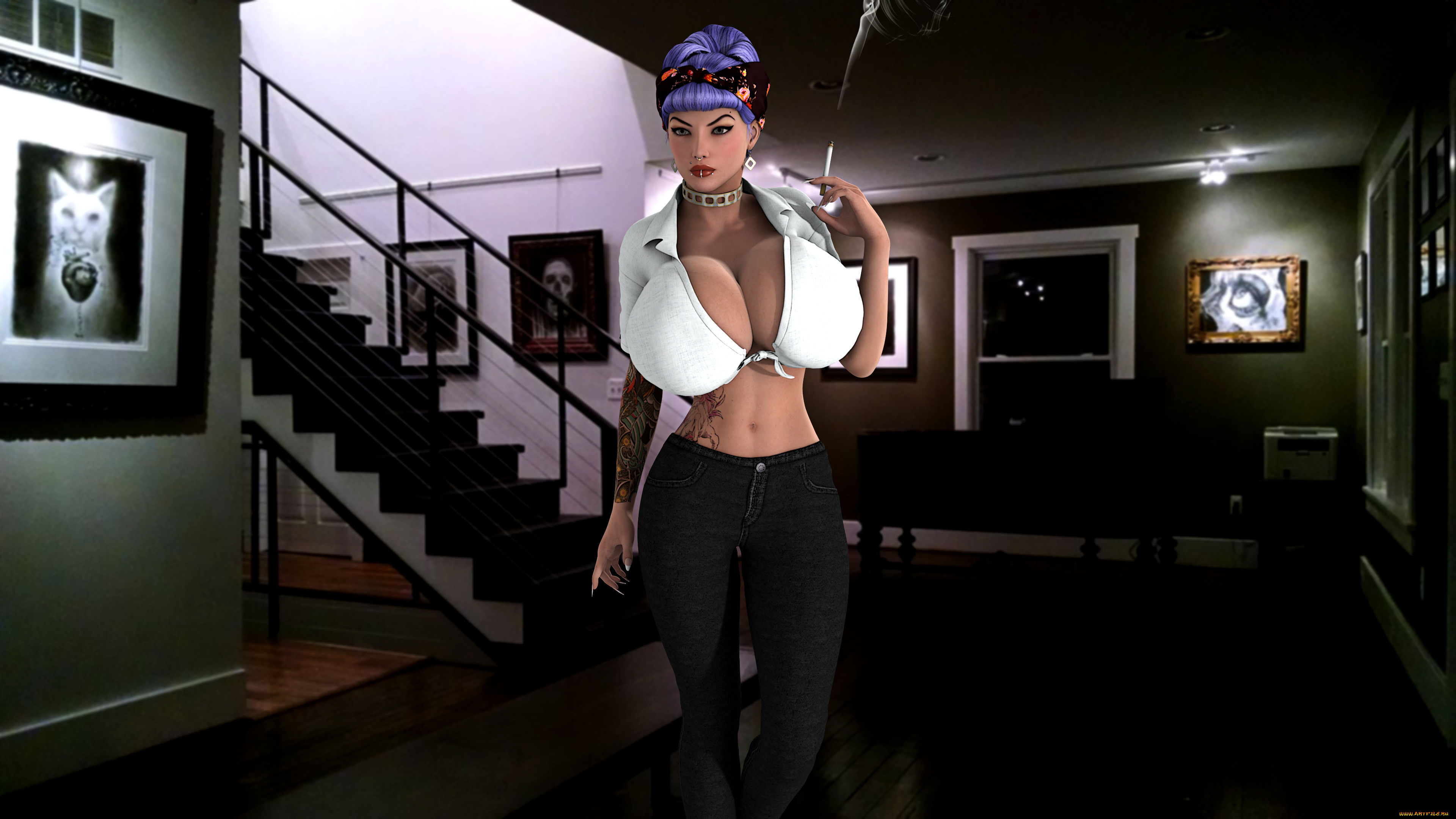 3д, графика, люди, , people, фон, девушка, взгляд