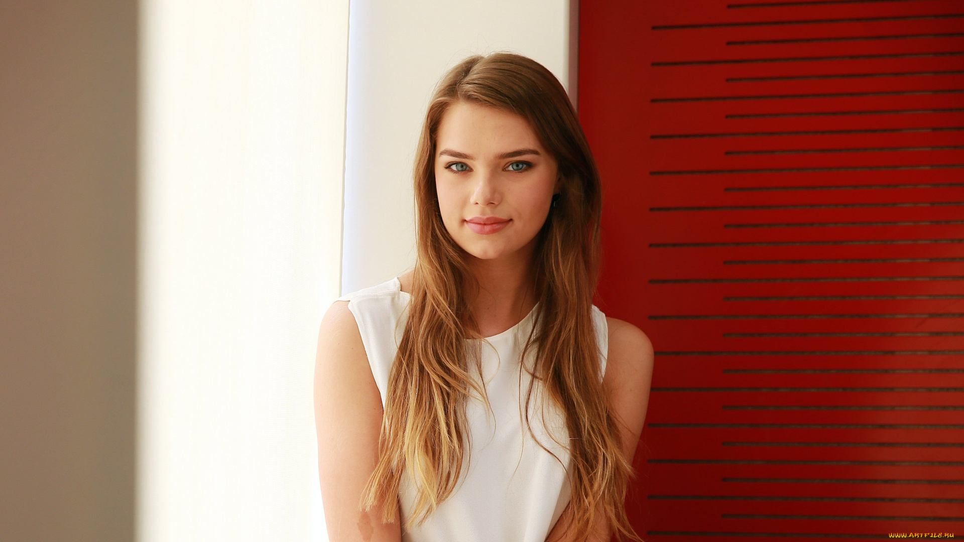 девушки, -unsort, , рыжеволосые, и, другие, indiana, evans, стена, улыбка