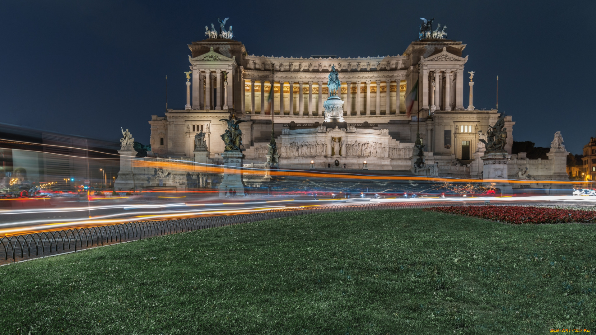 города, рим, , ватикан, , италия, простор