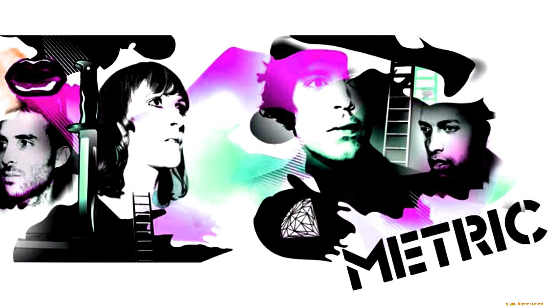 metric, музыка, -временный, рисунок