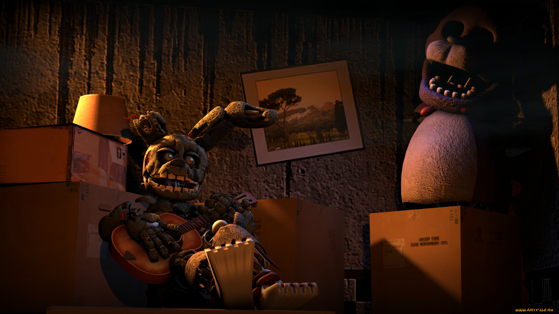 видео, игры, five, nights, at, freddy`s, five, nights, at, freddy's, 3