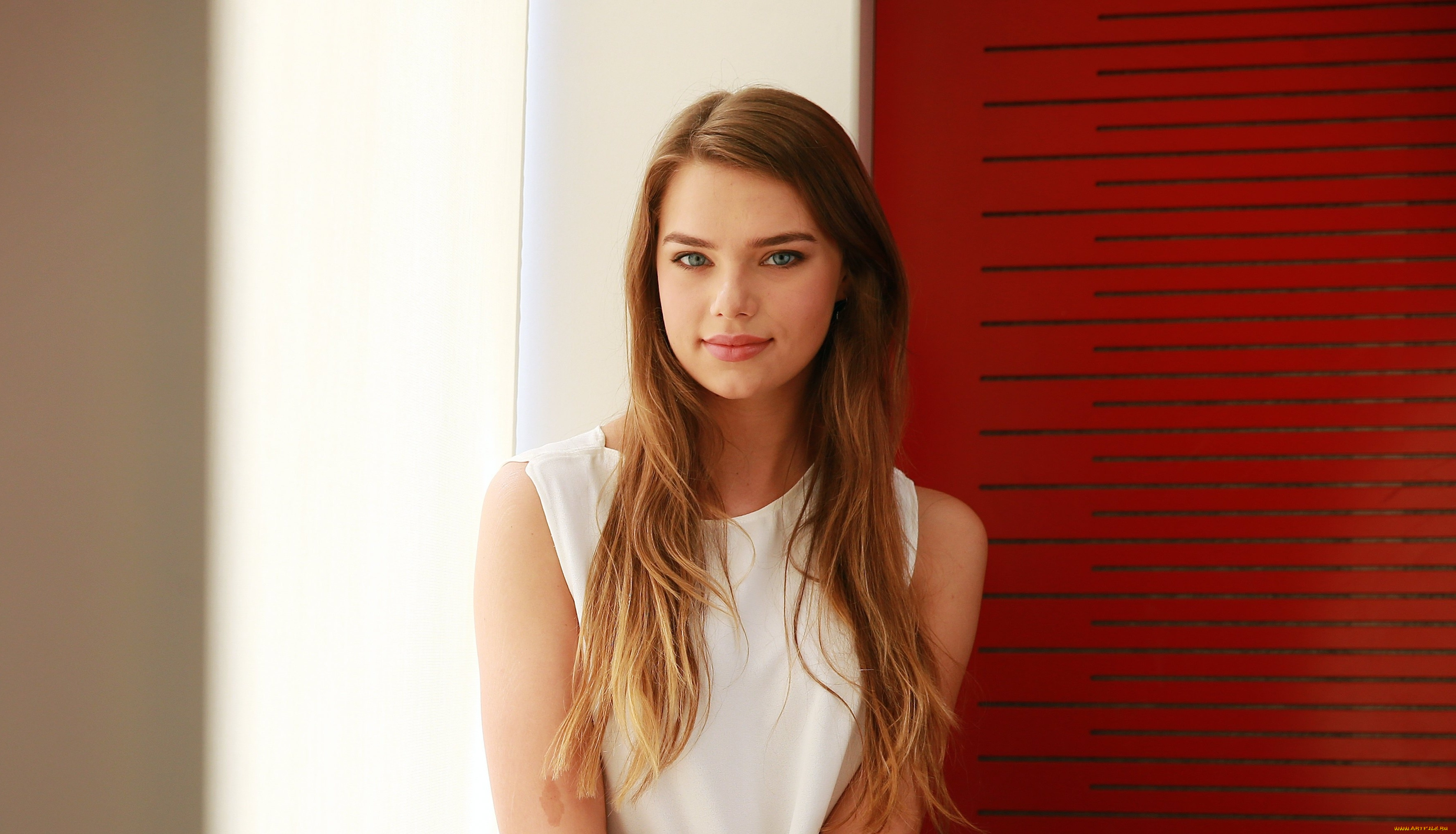 девушки, -unsort, , рыжеволосые, и, другие, indiana, evans, стена, улыбка