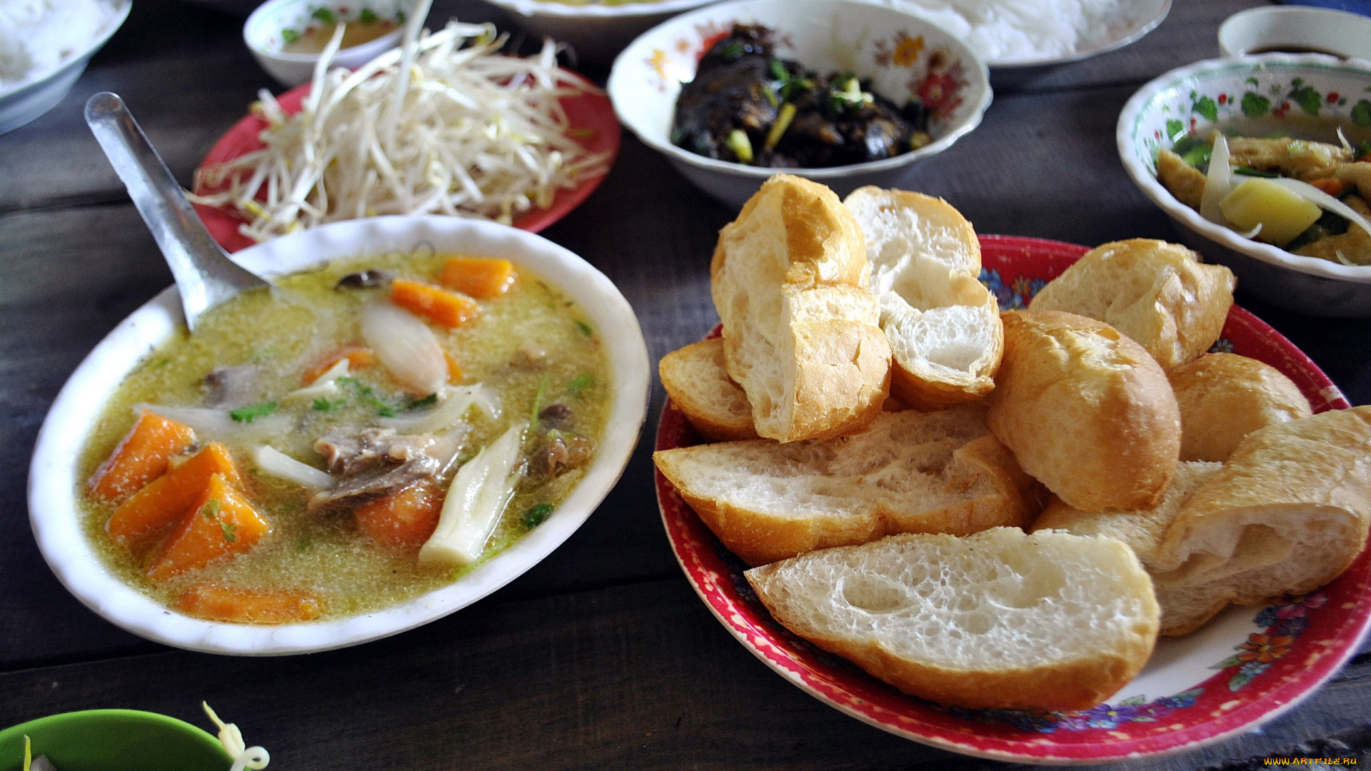 еда, первые, блюда, кухня, вьетнамская