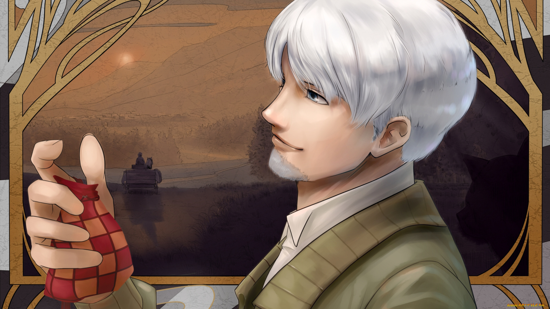 аниме, spice, and, wolf, spice, and, wolf, волчица, и, пряности