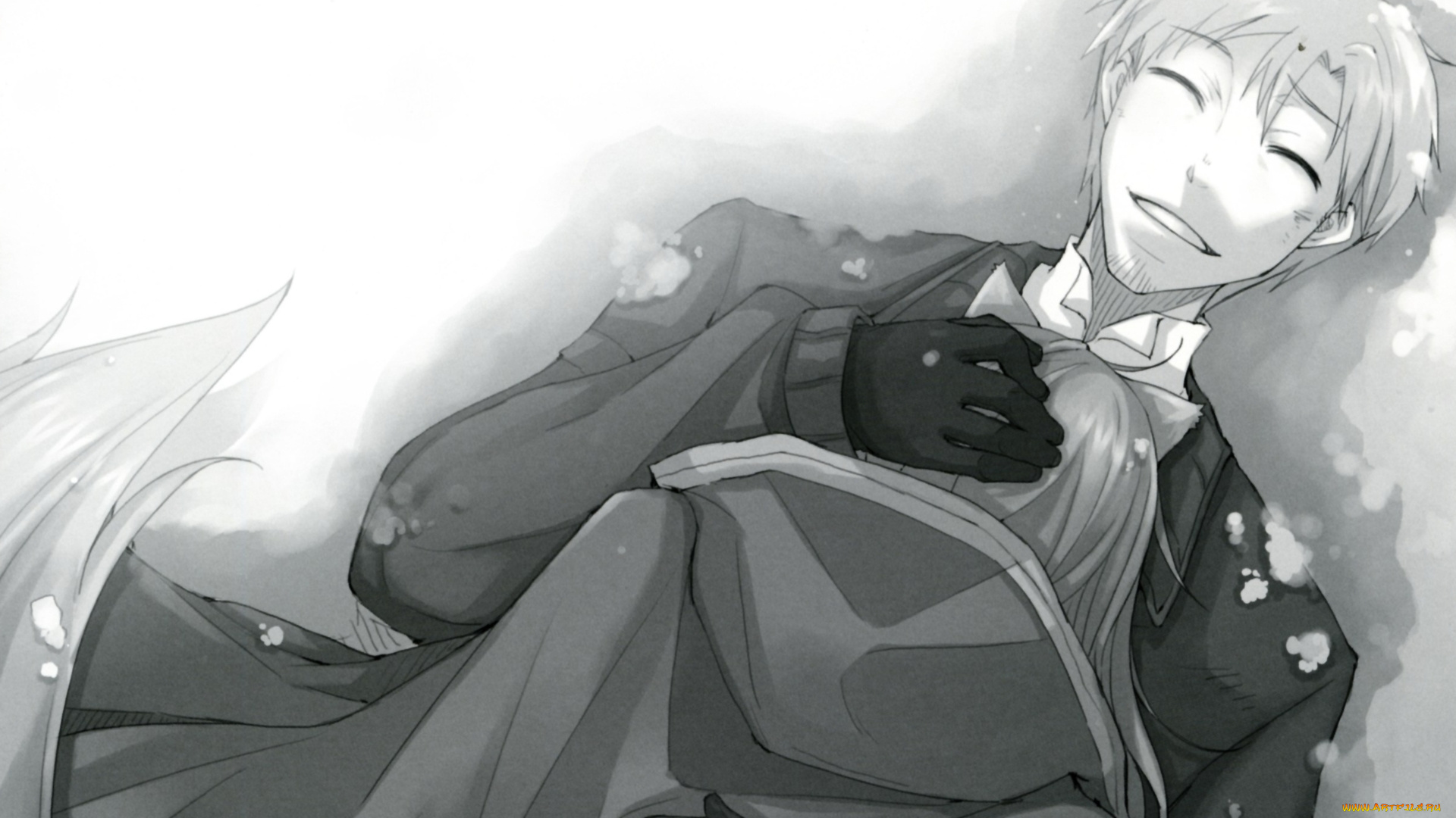 аниме, spice, and, wolf, spice, and, wolf, волчица, и, пряности