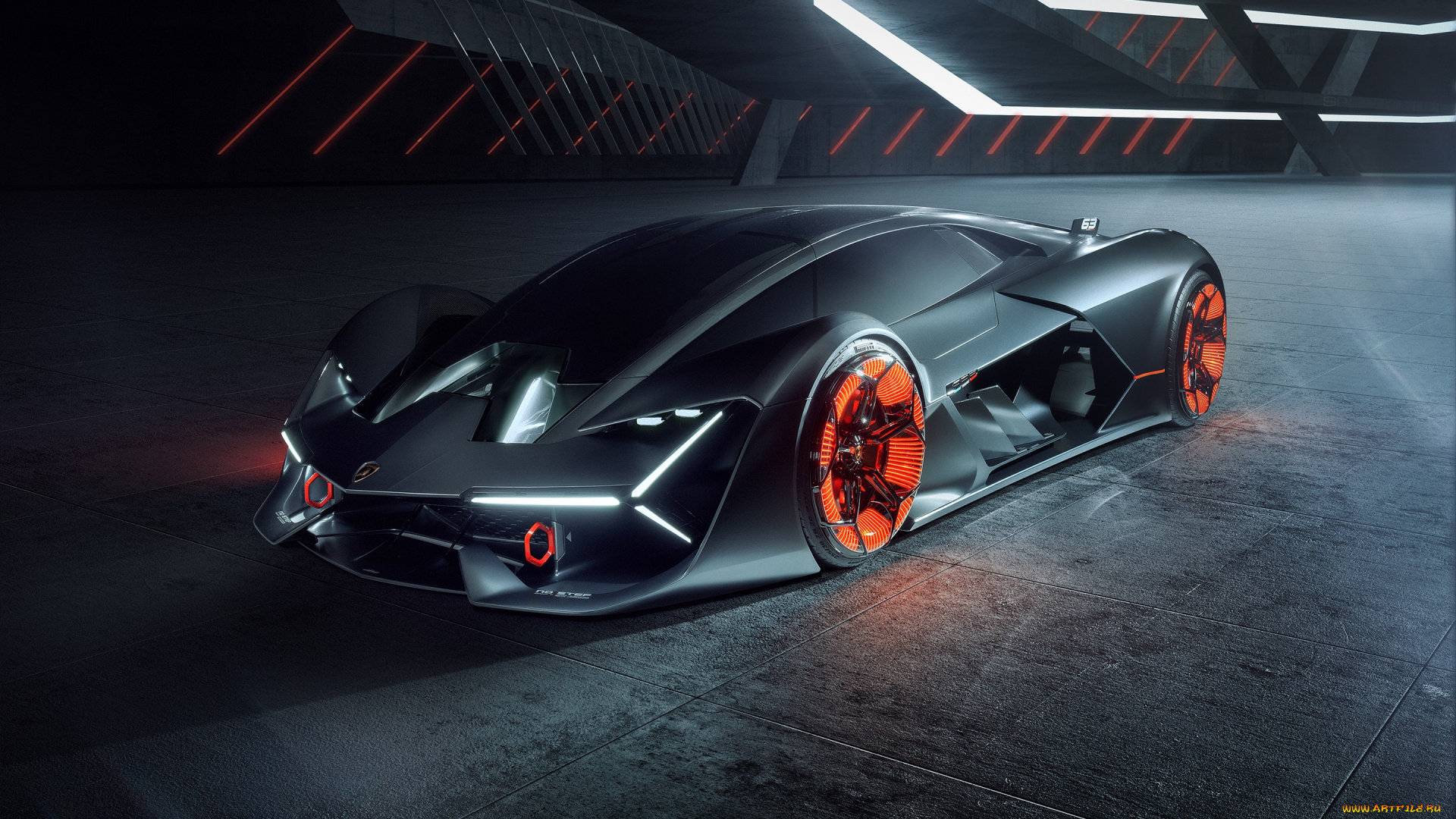 автомобили, lamborghini, terzo, millennio