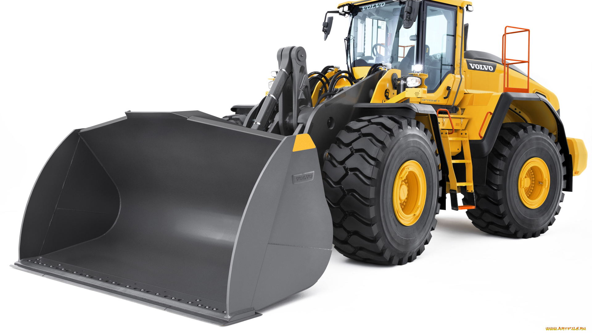 техника, фронтальные, погрузчики, volvo