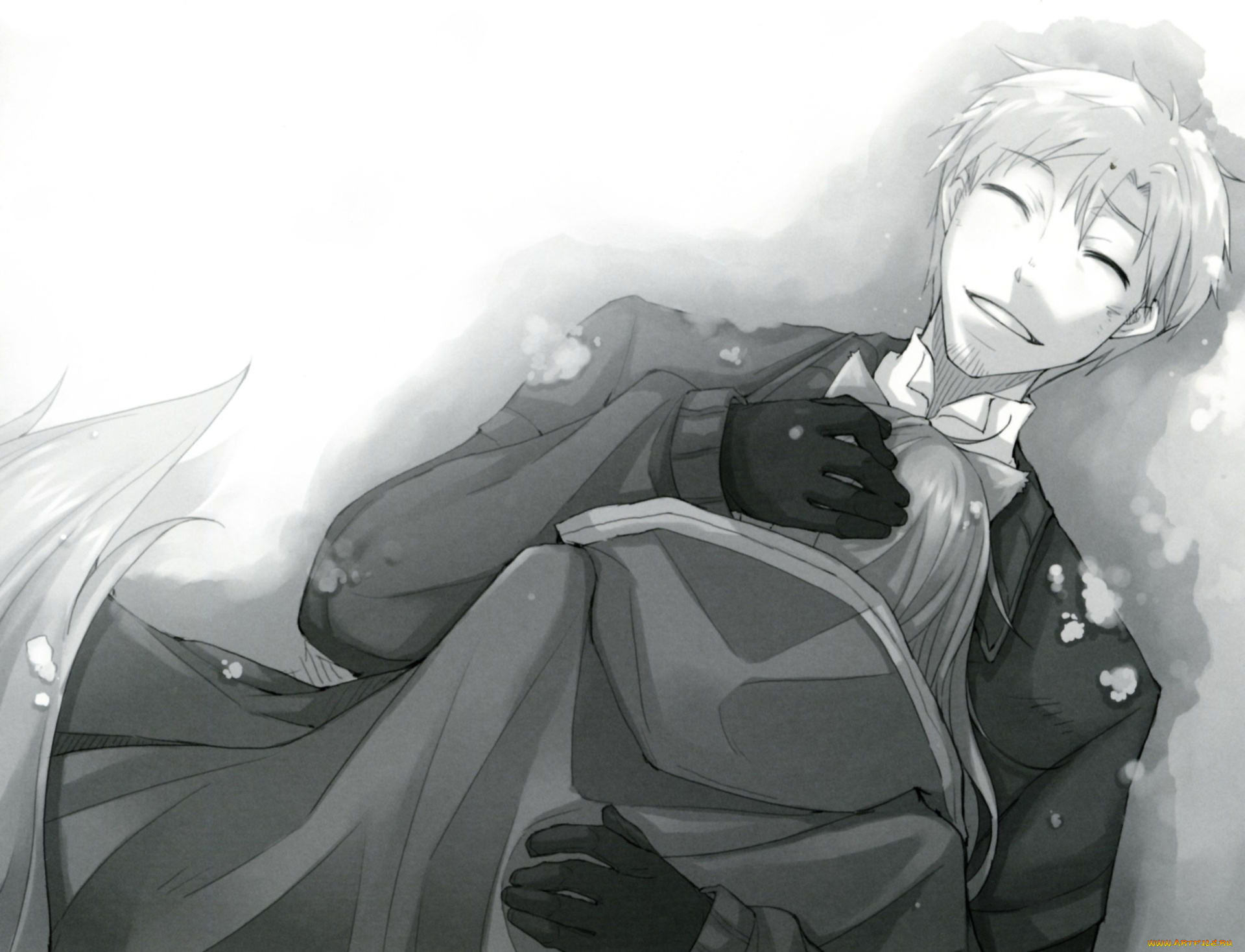 аниме, spice, and, wolf, spice, and, wolf, волчица, и, пряности