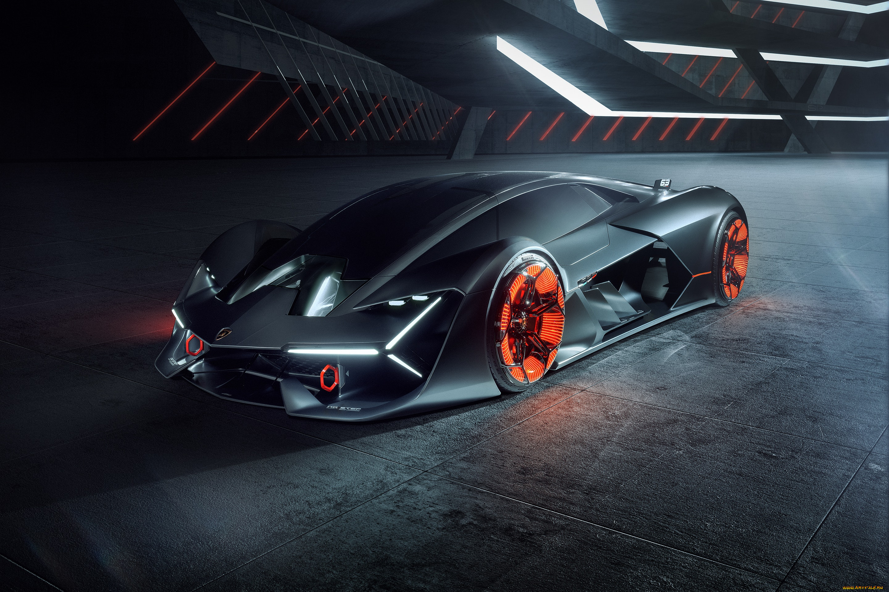 автомобили, lamborghini, terzo, millennio