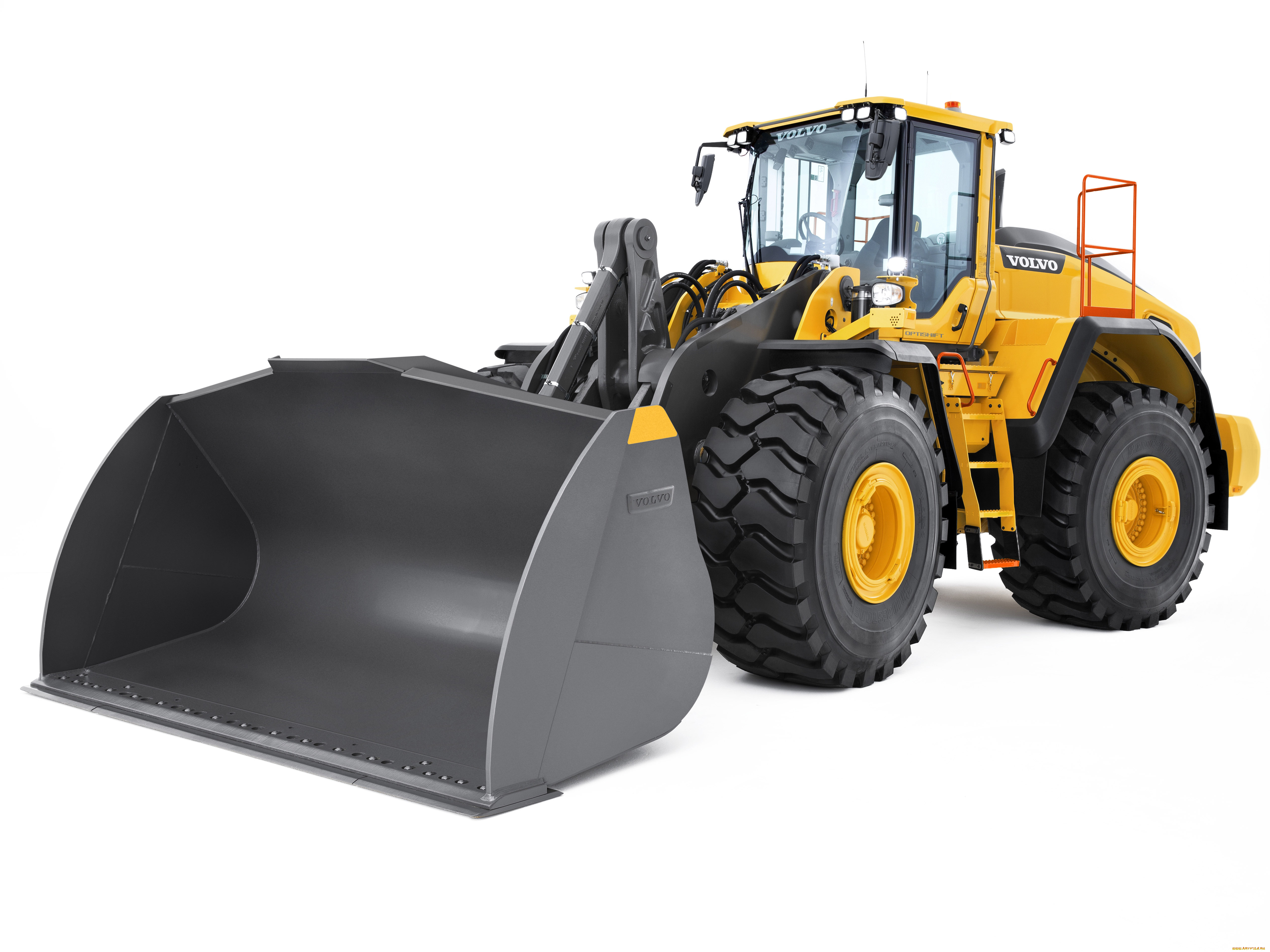 техника, фронтальные, погрузчики, volvo