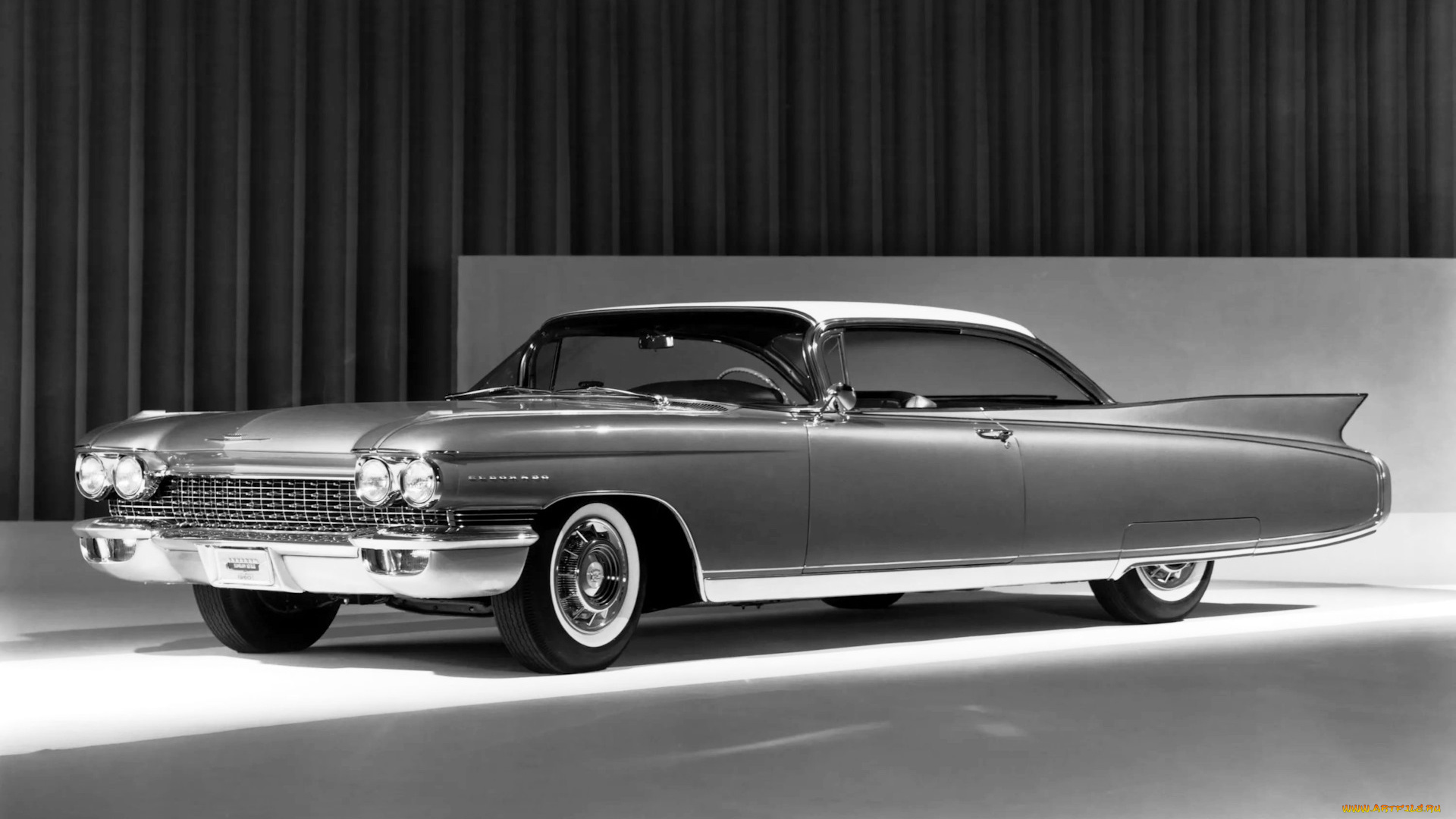 cadillac, eldorado, автомобили, cadillac, кадиллак, серебристый, ретро