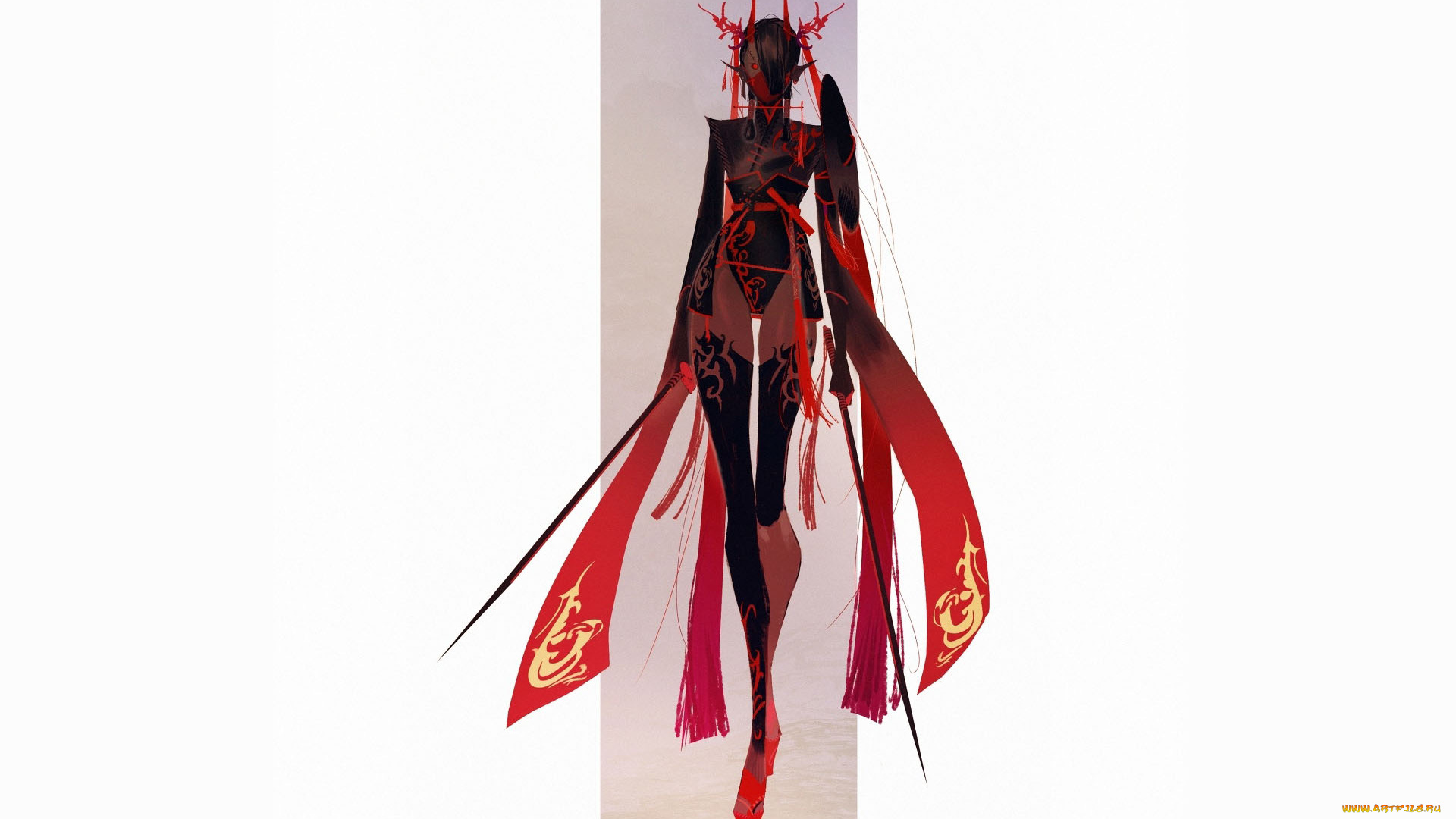 фэнтези, эльфы, женщина, рукава, оружие