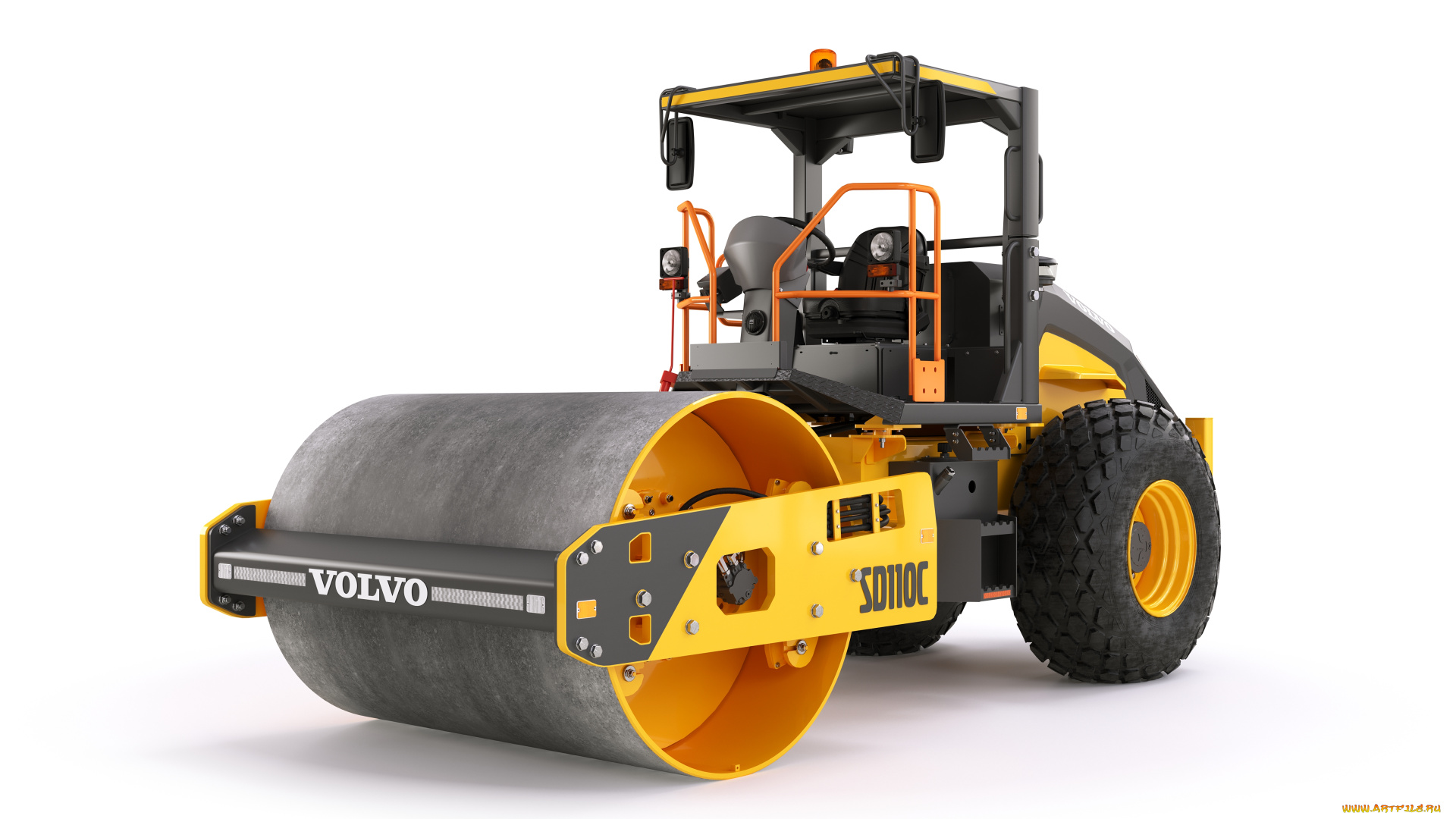 техника, катки, volvo