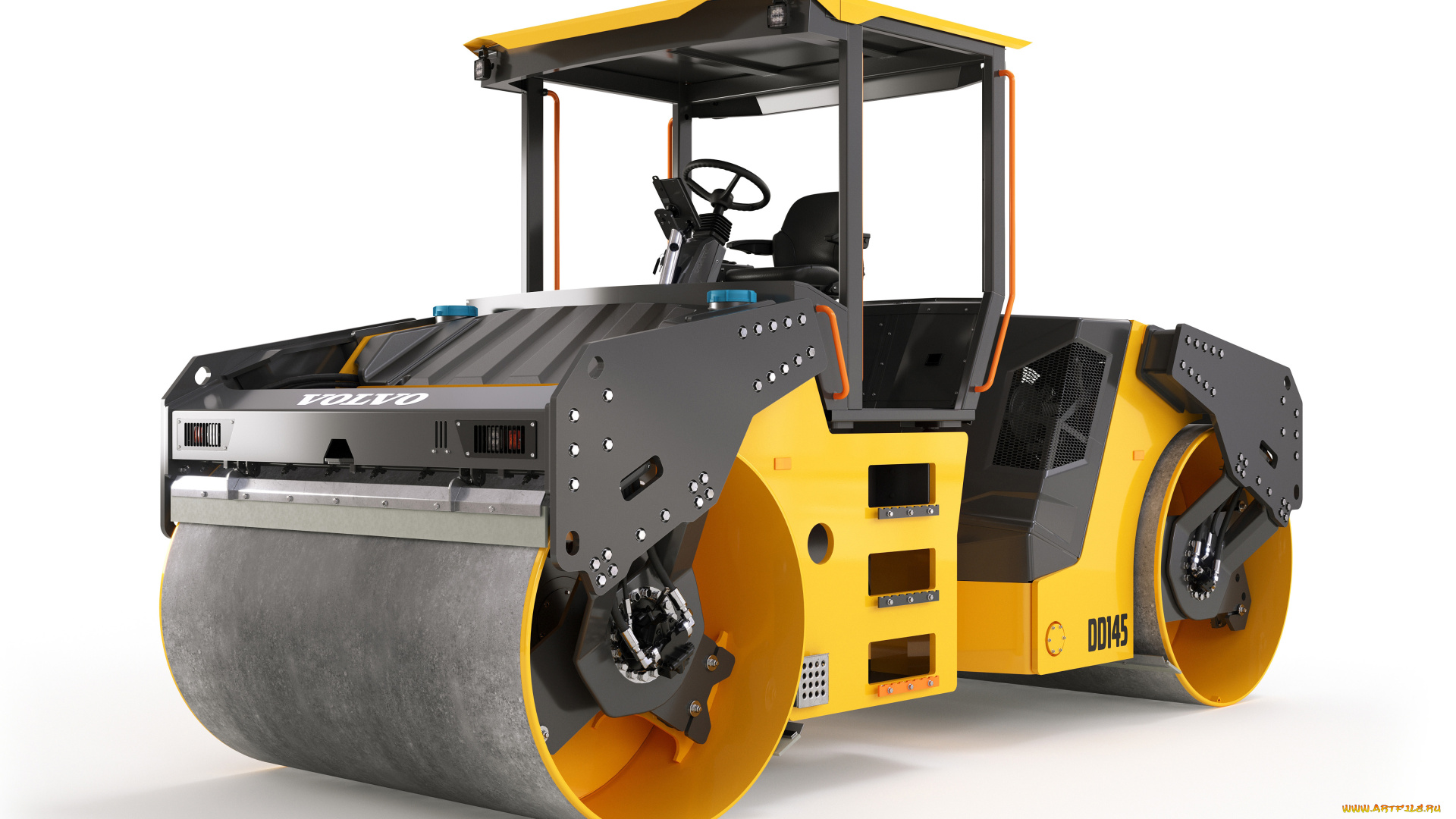 техника, катки, volvo