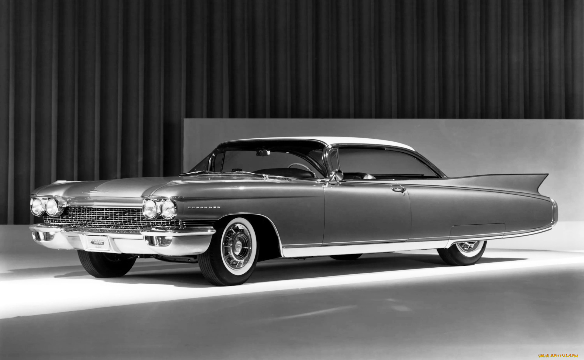 cadillac, eldorado, автомобили, cadillac, кадиллак, серебристый, ретро