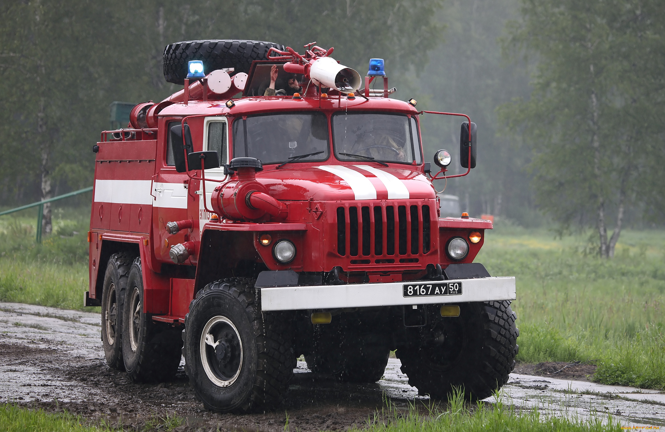 автомобили, пожарные, машины, ural