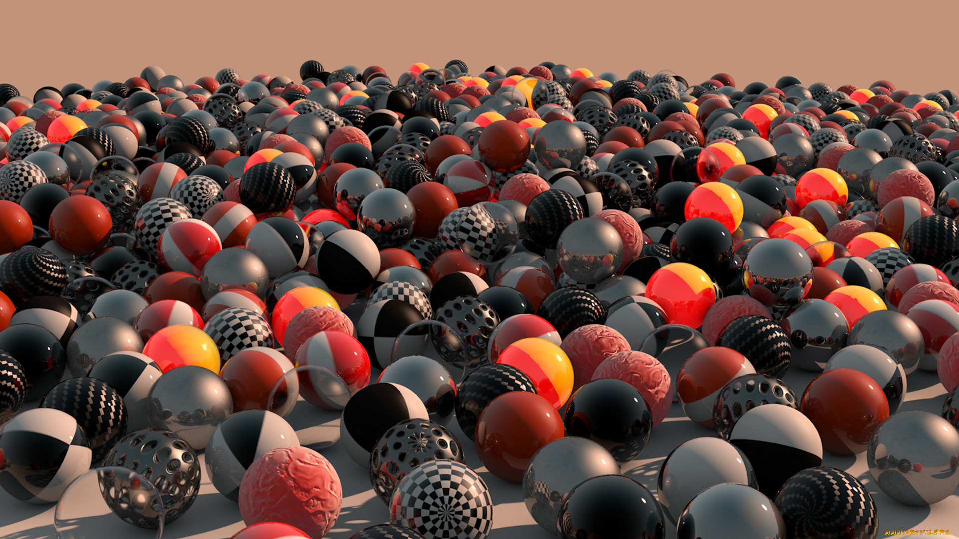 3д, графика, шары, , balls, шары
