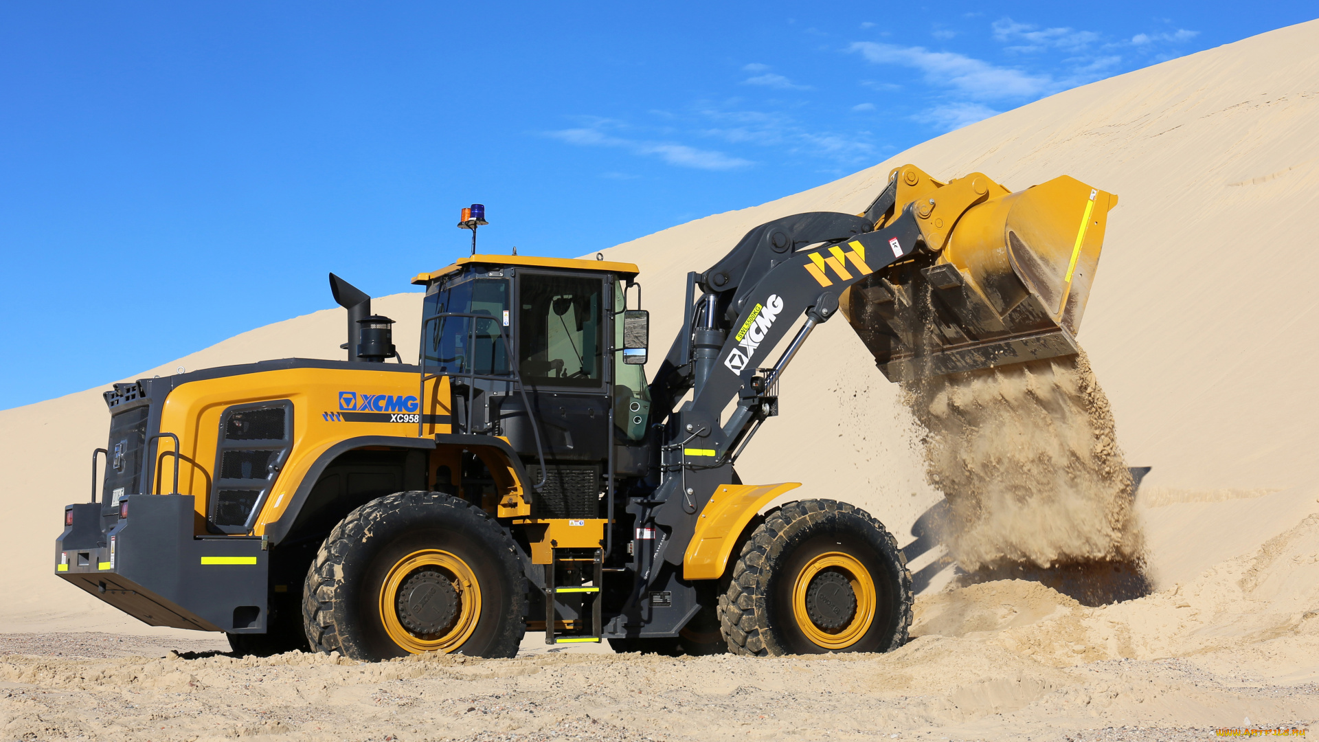 техника, фронтальные, погрузчики, xcmg