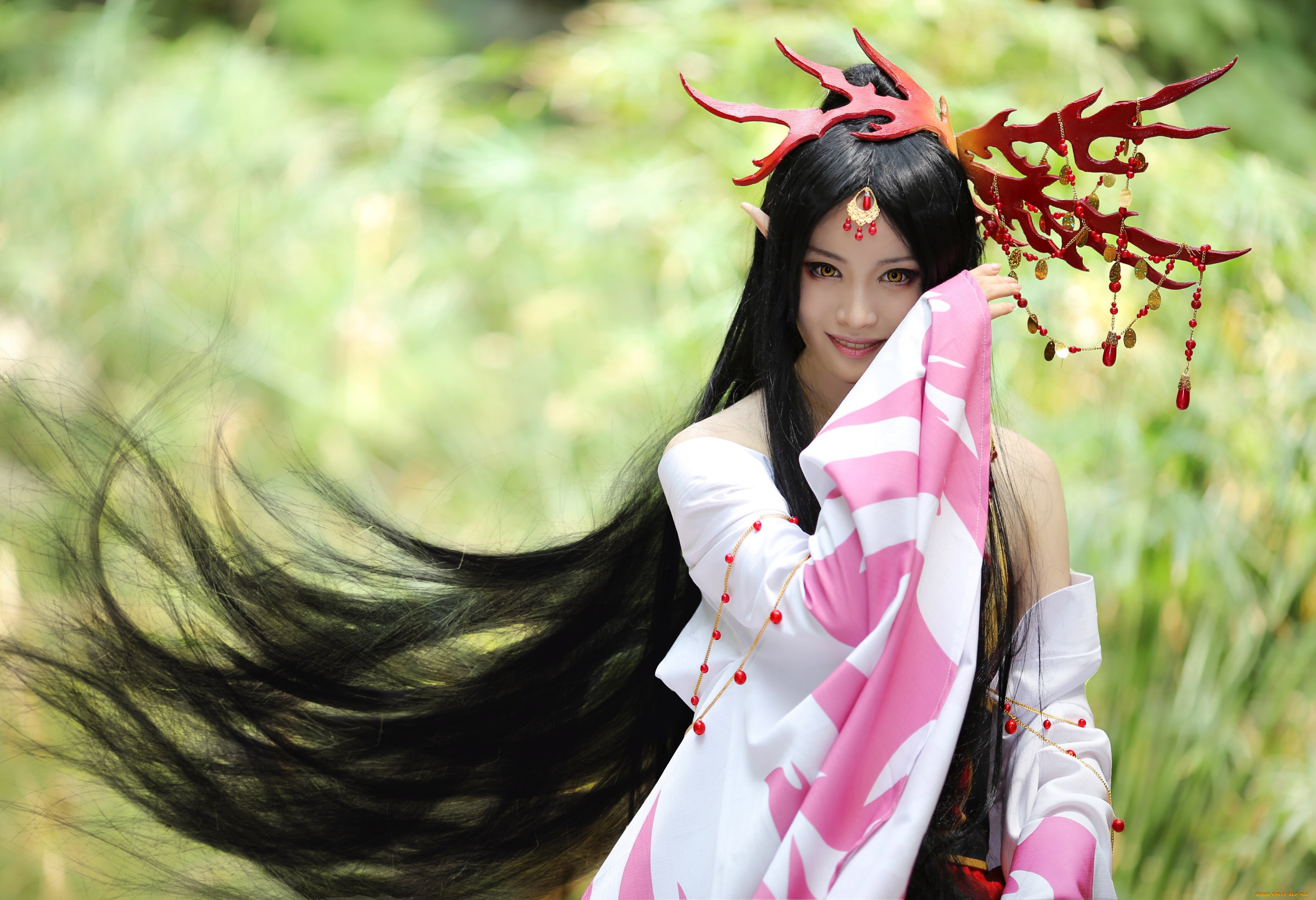 девушки, -, креатив, , косплей, девушка