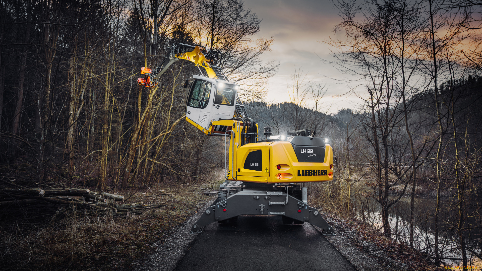 техника, другое, liebherr