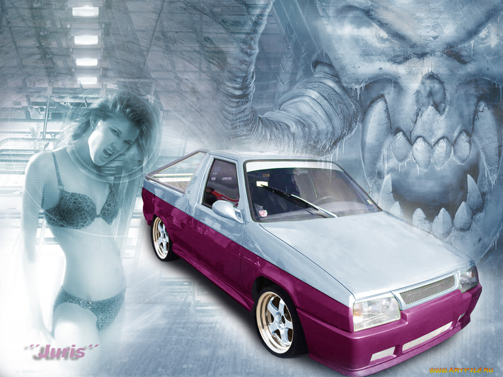 favorit, pick, up, автомобили, авто, девушками