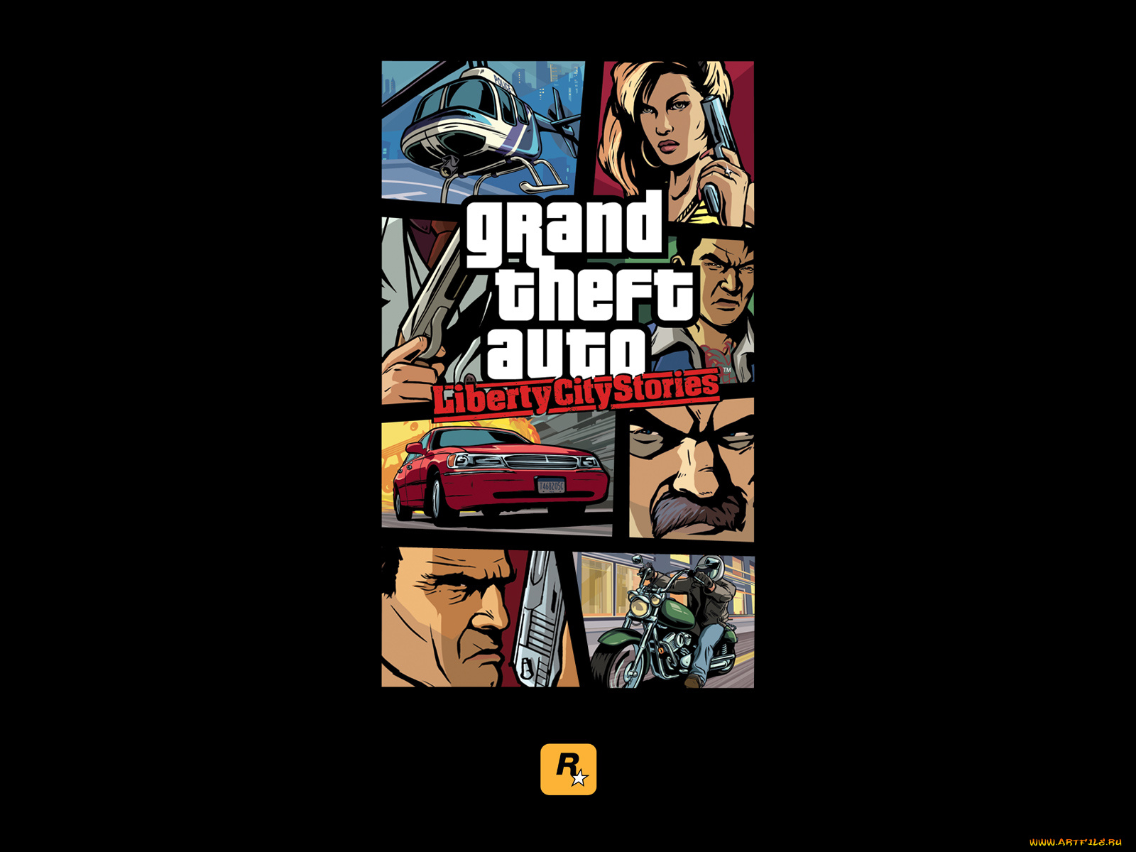 grand, theft, auto, liberty, city, stories, видео, игры