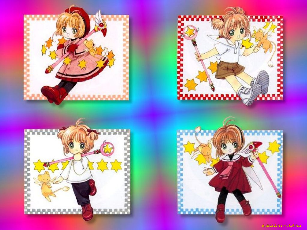 аниме, card, captor, sakura