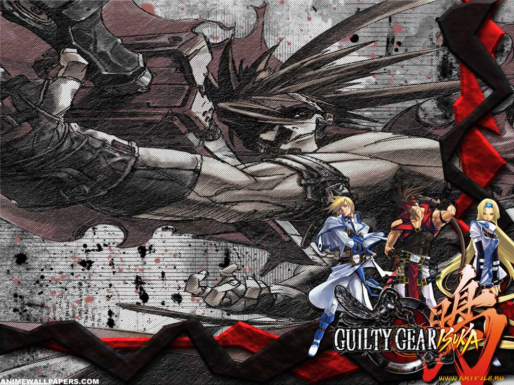 аниме, guilty, gear