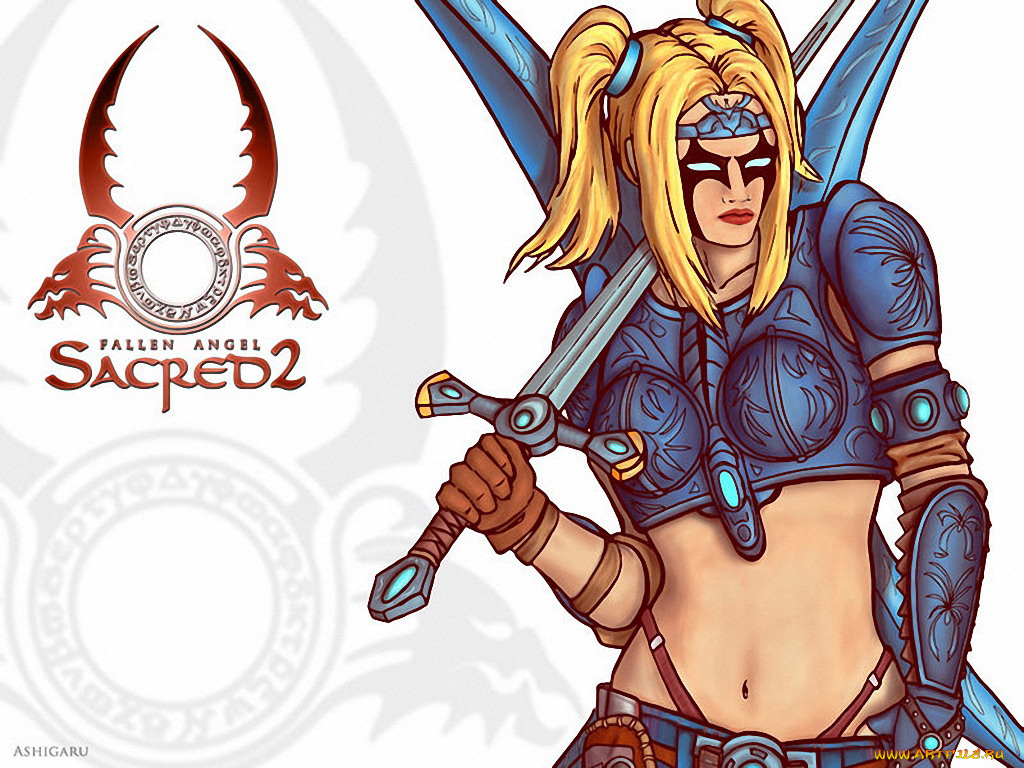 видео, игры, sacred, fallen, angel