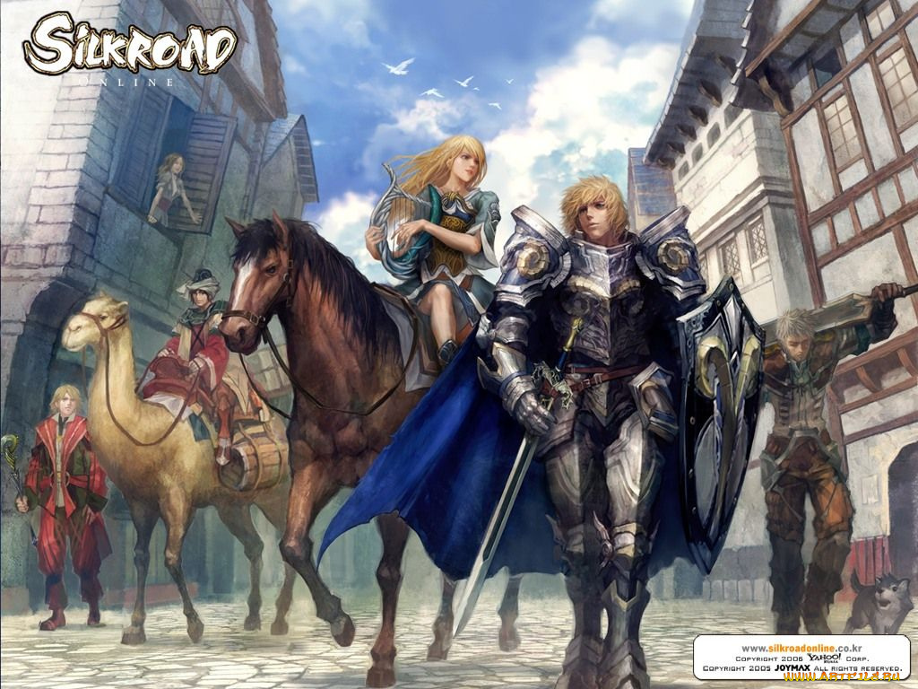 видео, игры, silkroad, online